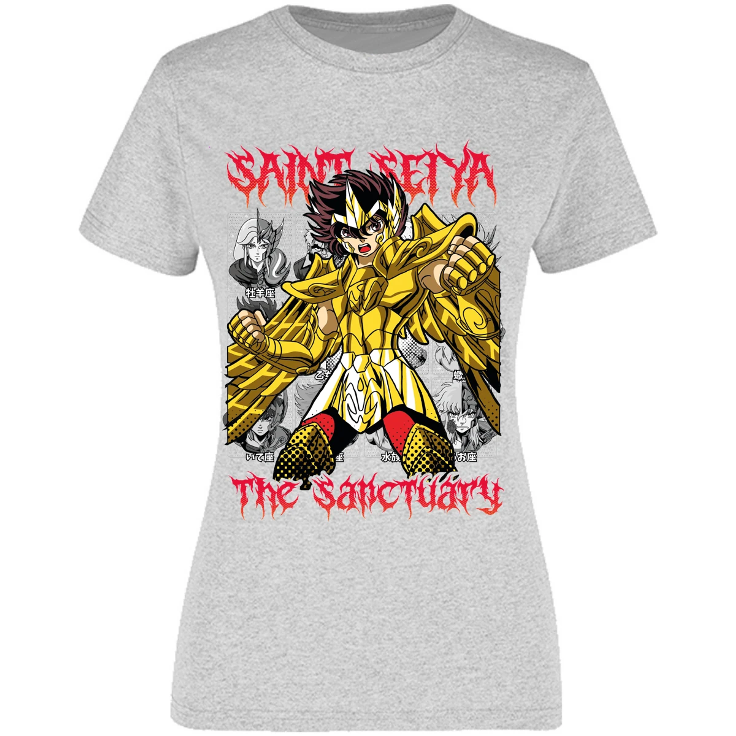 Blusa Saint Seiya Seiya Sagitario Refurbished Blusa para Mujer 9