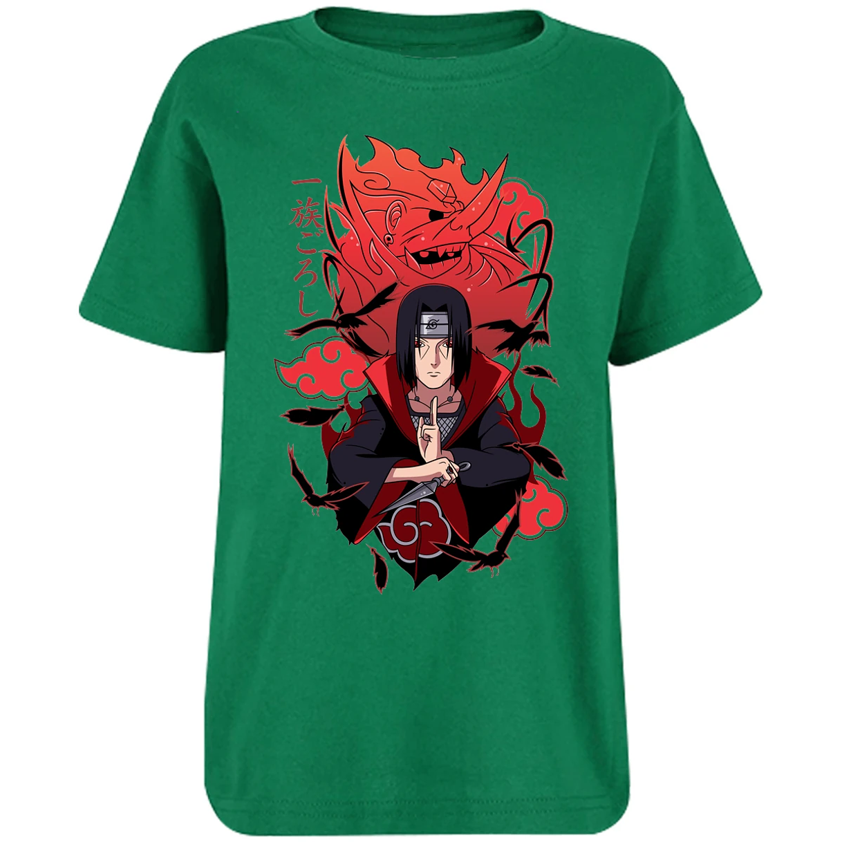Playera Naruto Itachi Anime para Niño 8
