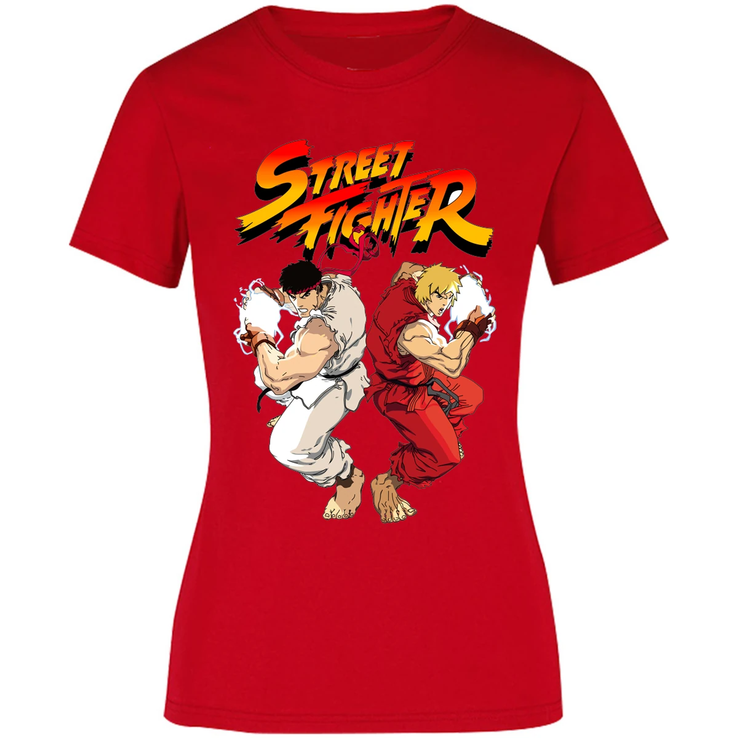 Blusa Street Fighter Ryu Y Ken Blusa para Mujer 5