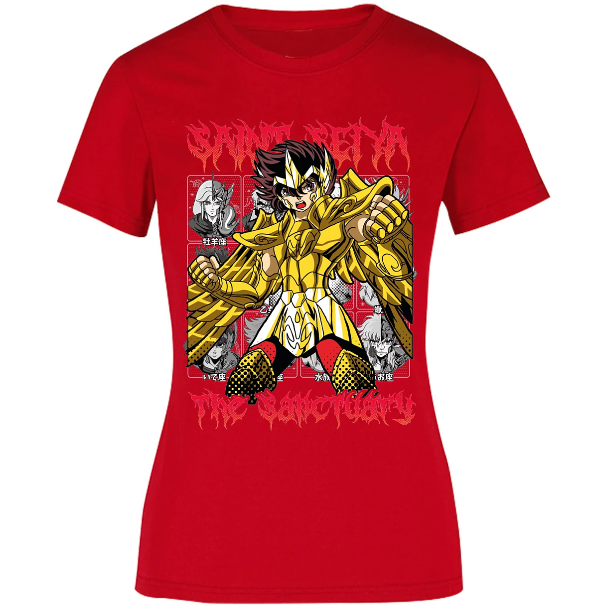 Blusa Saint Seiya Seiya Sagitario Refurbished Blusa para Mujer 15