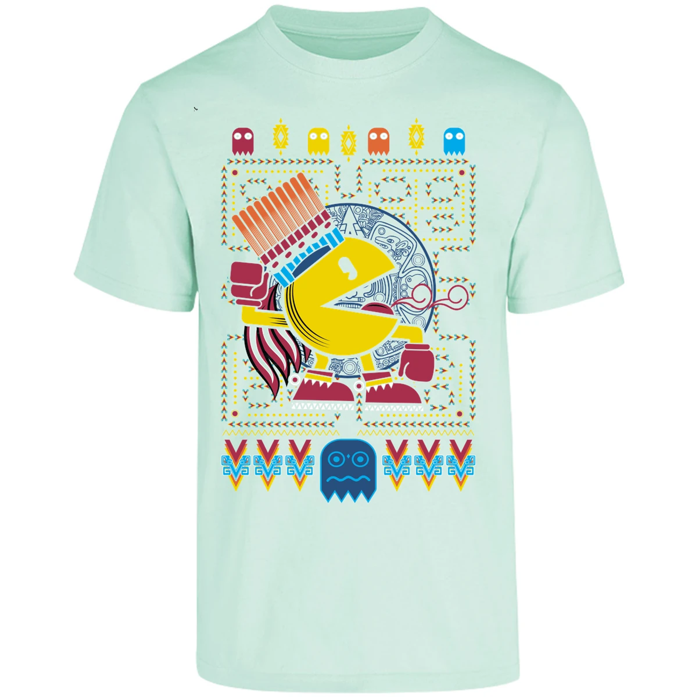 Playera Pacman Pacman Prehispanico para Adulto 28