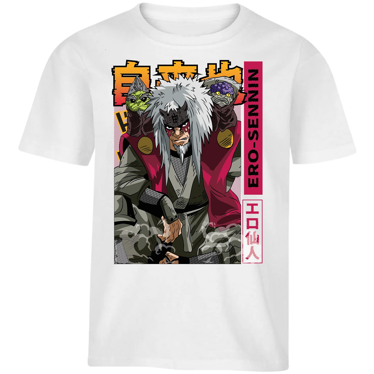 Playera Naruto Jiraiya Diseo para Niño 7