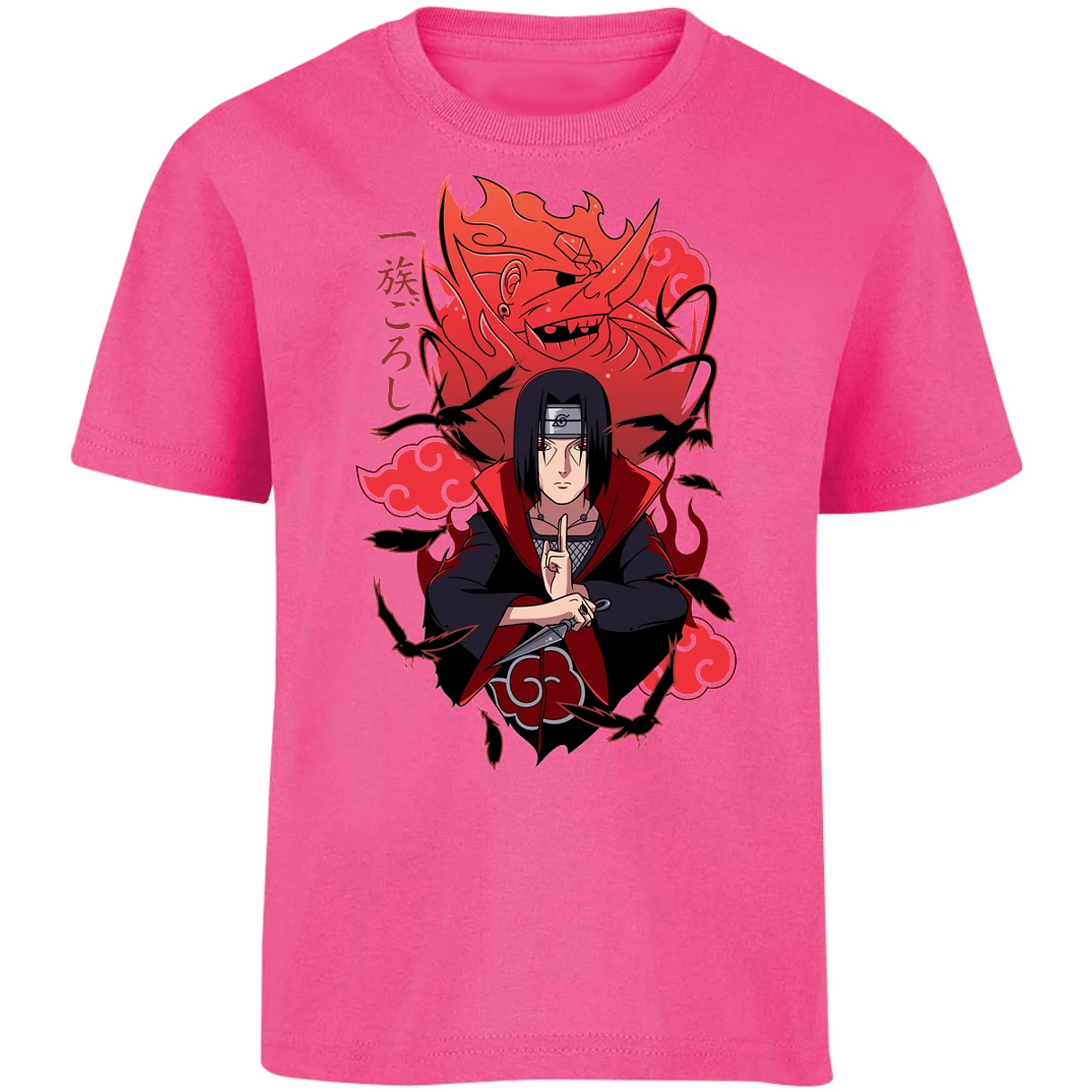 Playera Naruto Itachi Anime para Niño 9