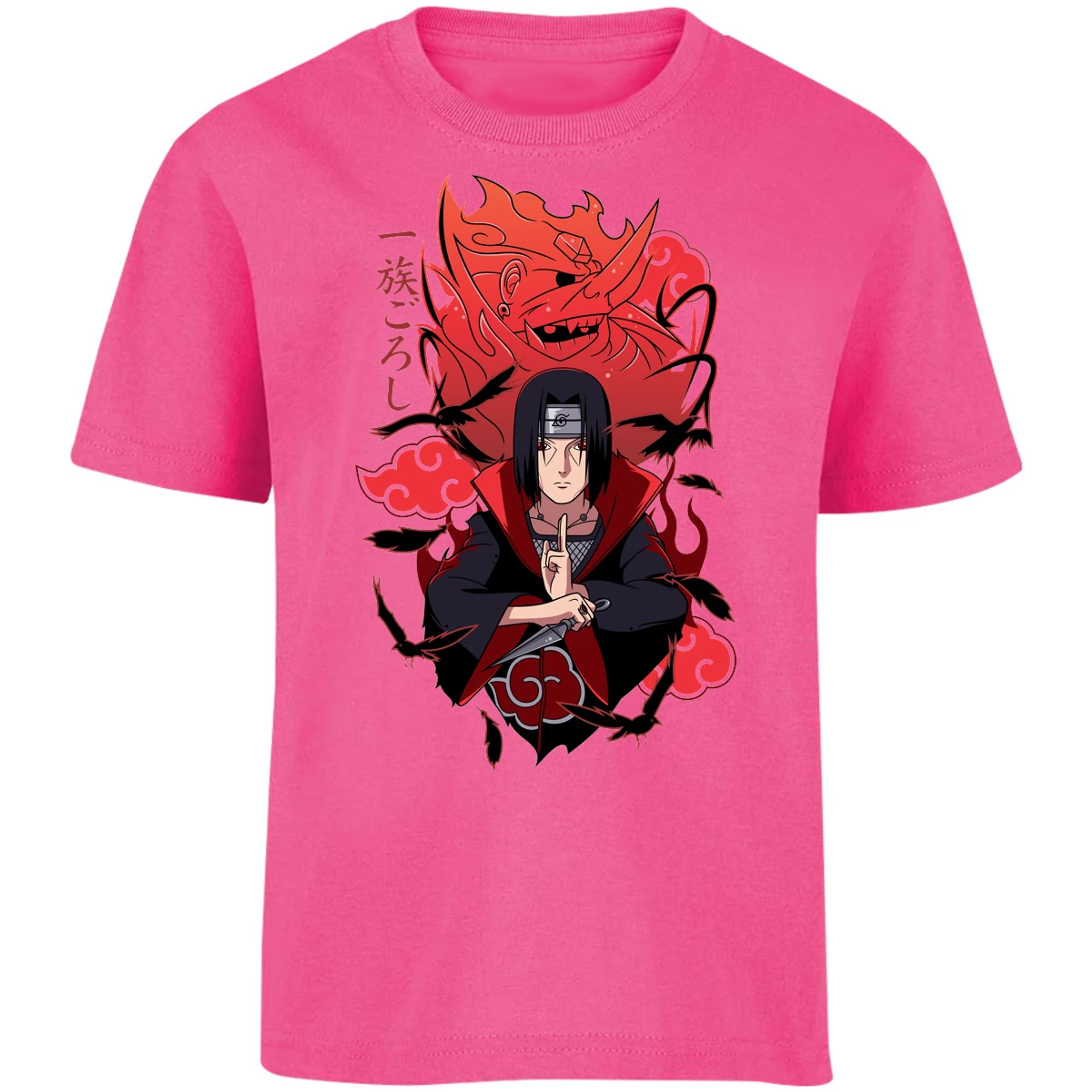 Playera Naruto Itachi Anime para Niño 9