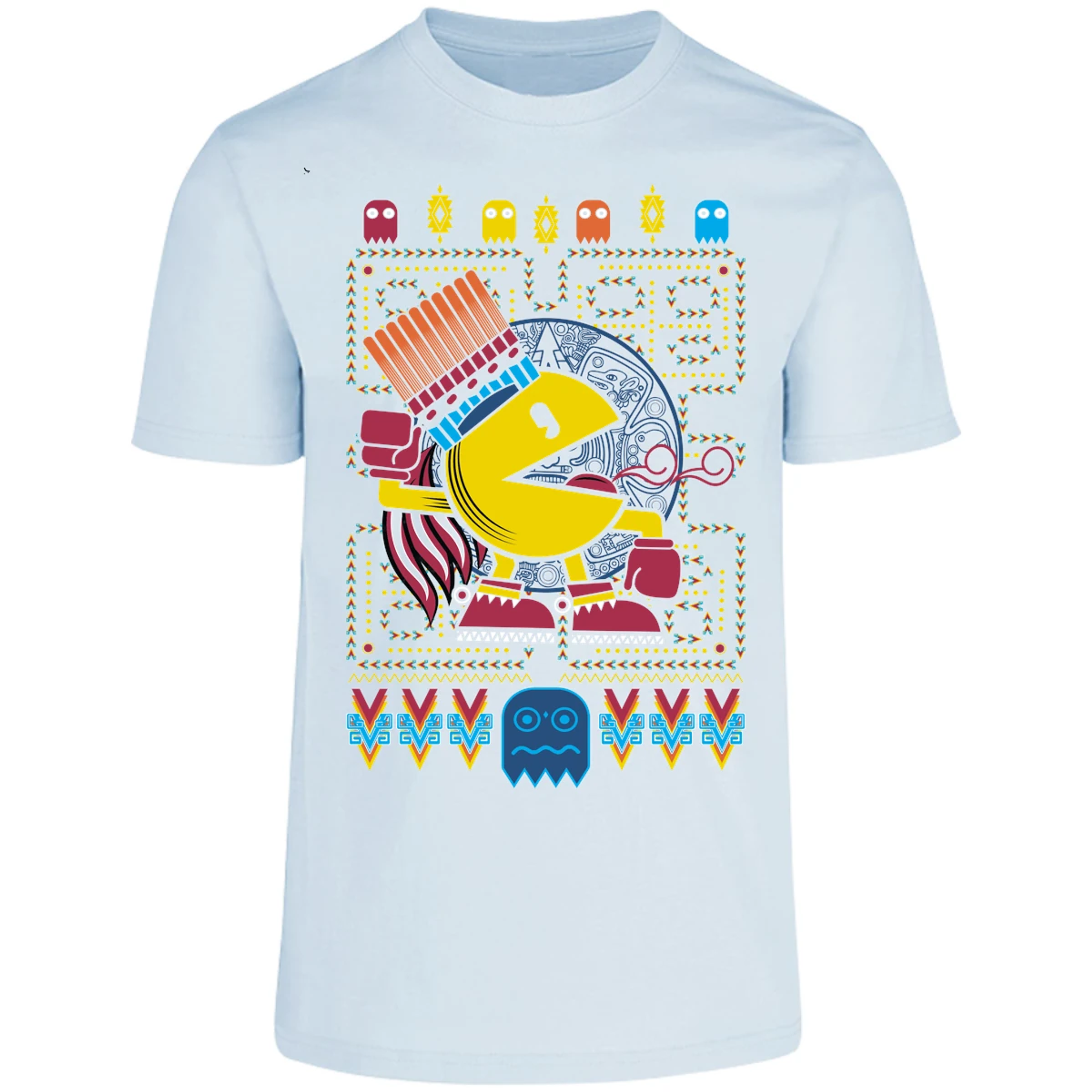 Playera Pacman Pacman Prehispanico para Adulto 7