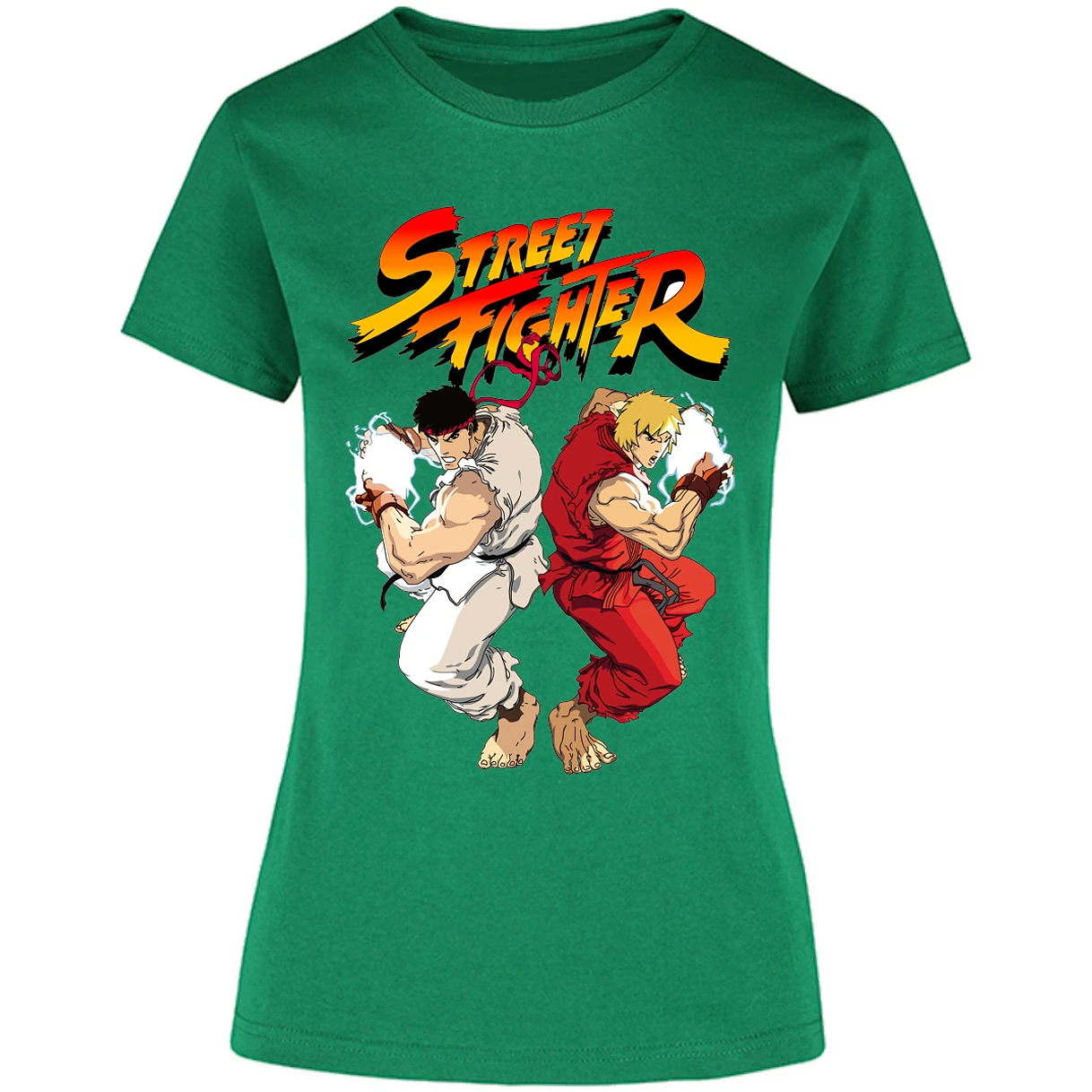Blusa Street Fighter Ryu Y Ken Blusa para Mujer 14