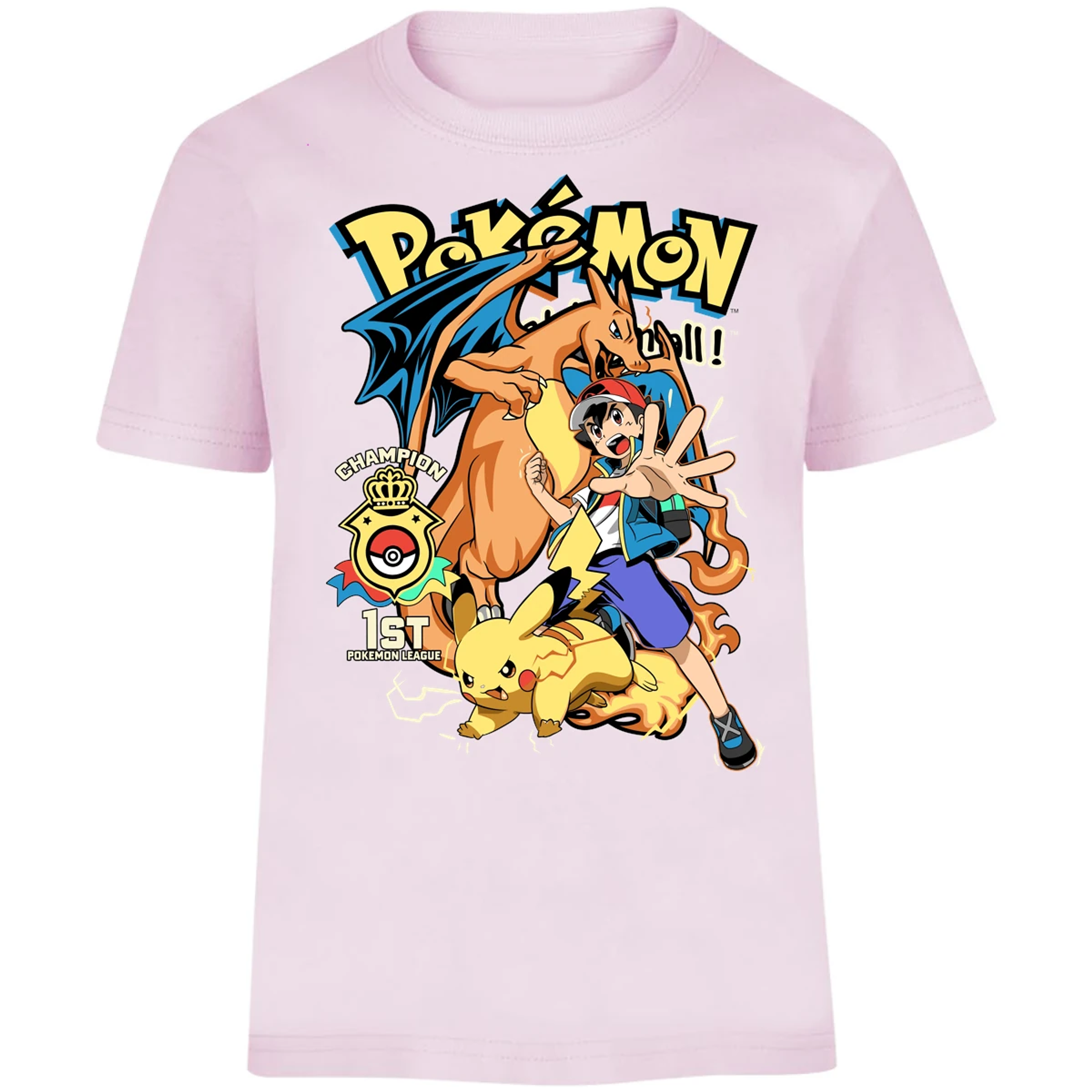 Playera Pokemon Pokemon para Niño 8