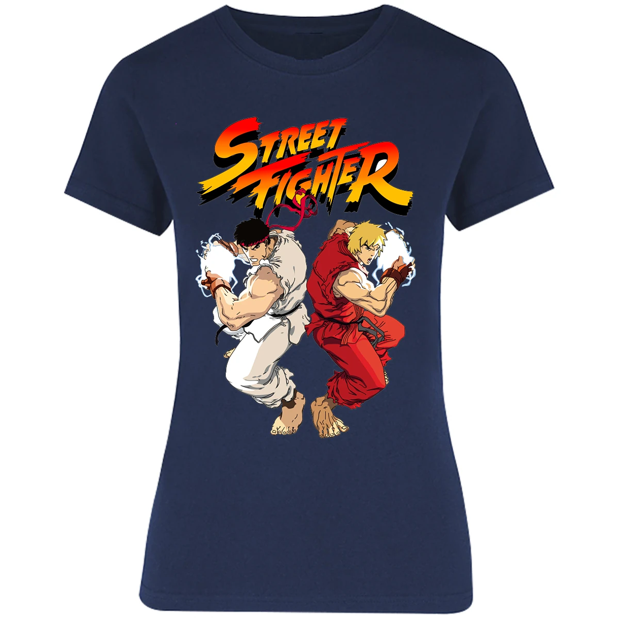 Blusa Street Fighter Ryu Y Ken Blusa para Mujer 13