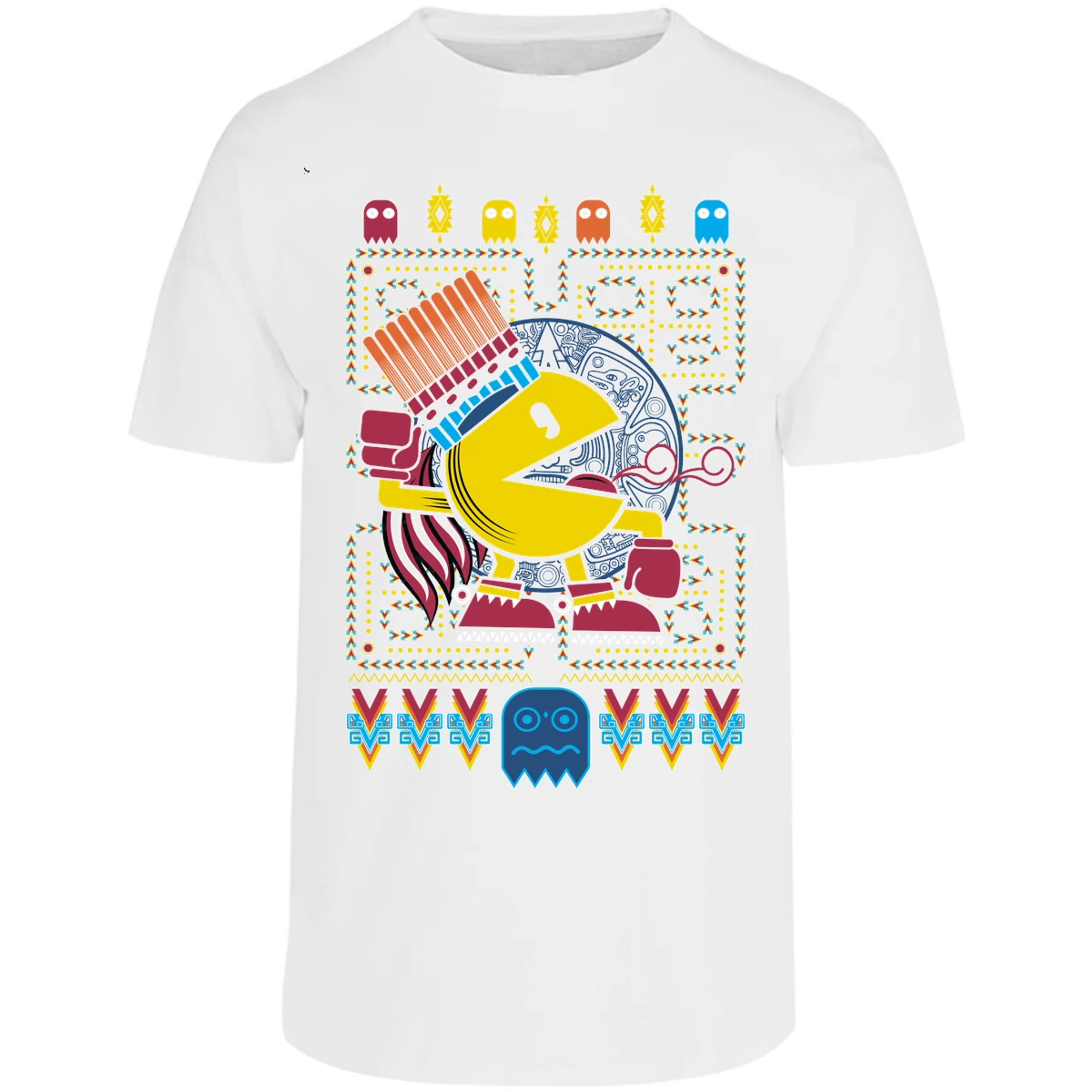 Playera Pacman Pacman Prehispanico para Adulto 19