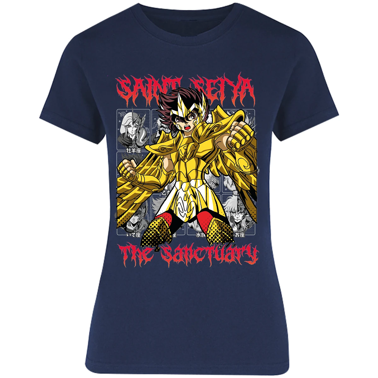 Blusa Saint Seiya Seiya Sagitario Refurbished Blusa para Mujer 14