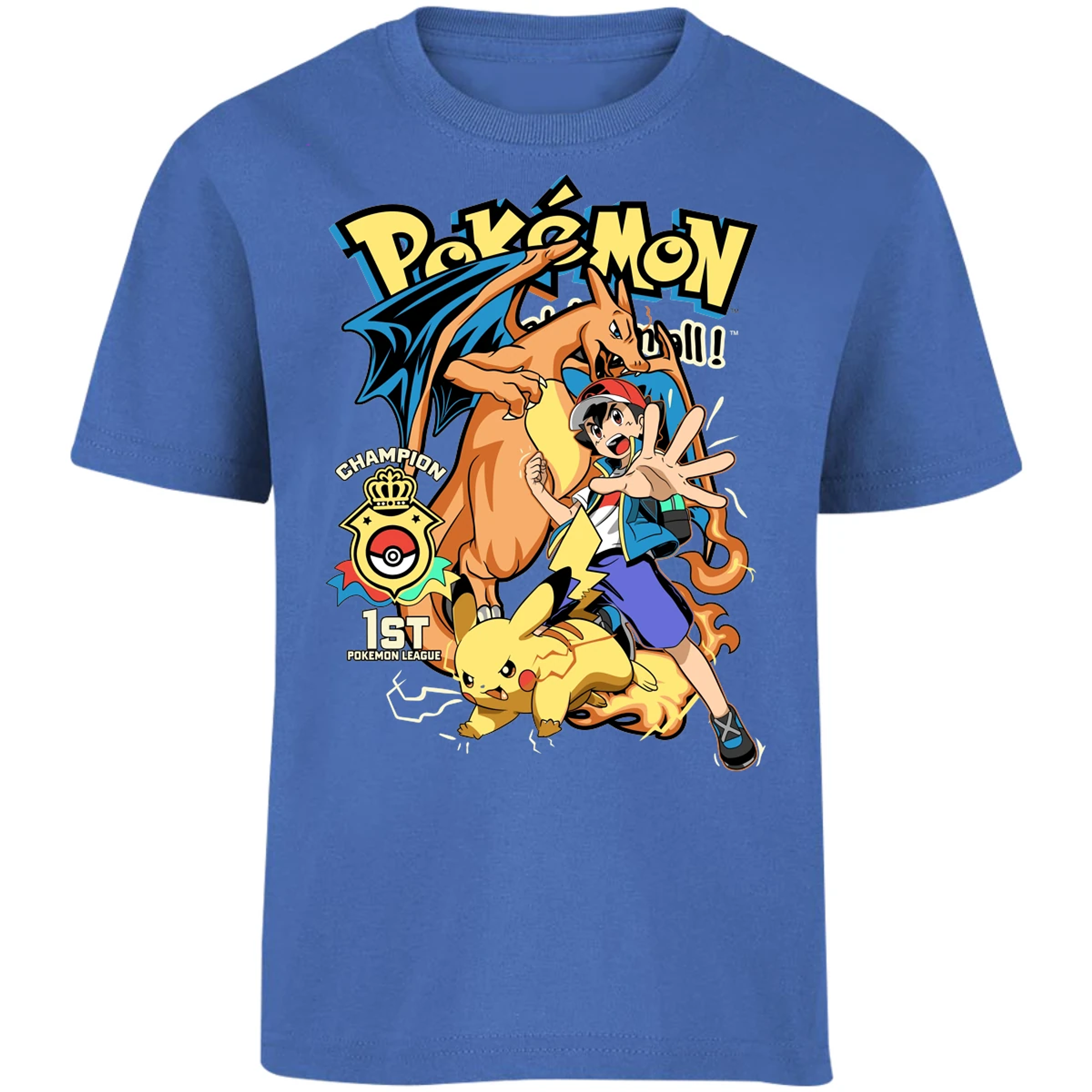 Playera Pokemon Pokemon para Niño 12