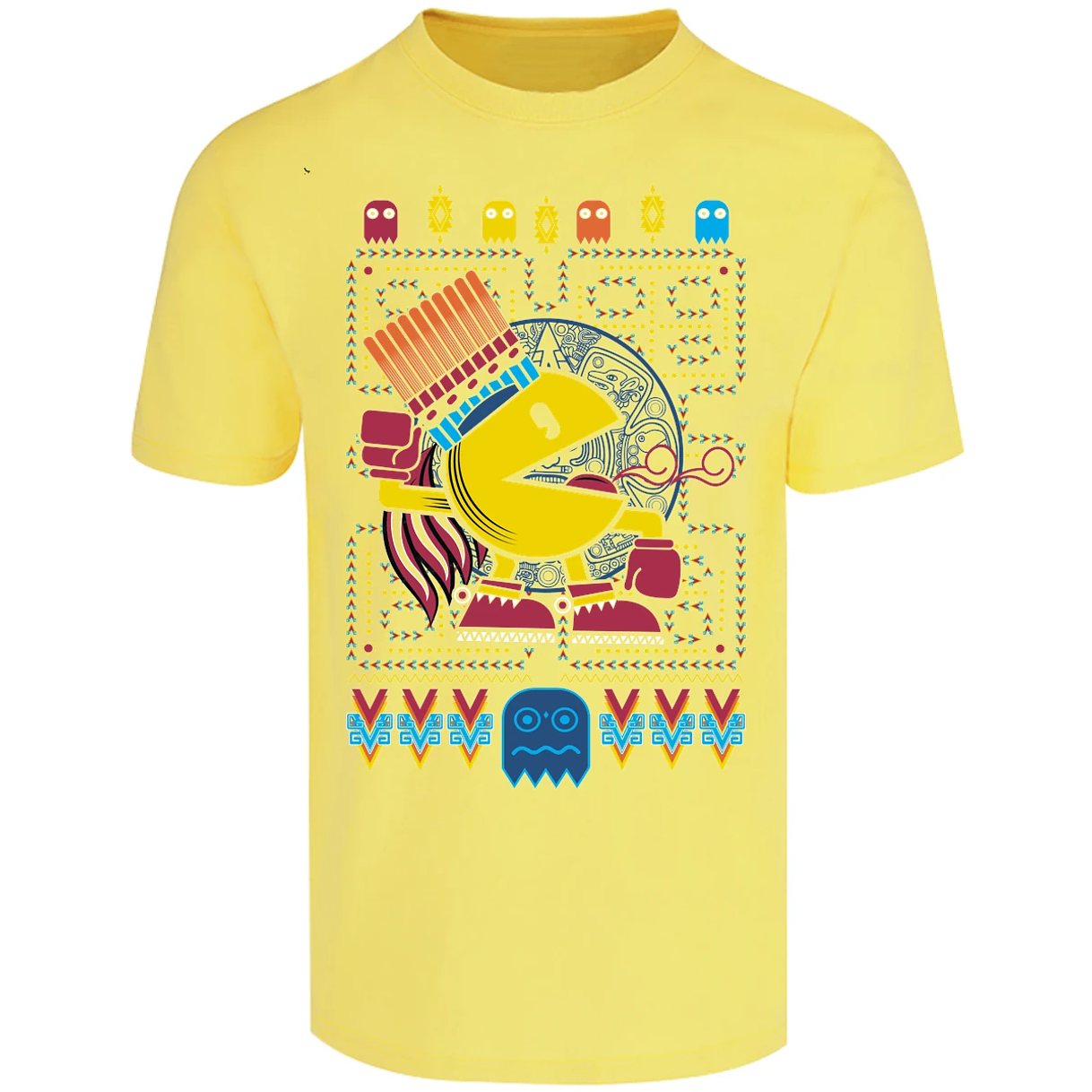 Playera Pacman Pacman Prehispanico para Adulto 10