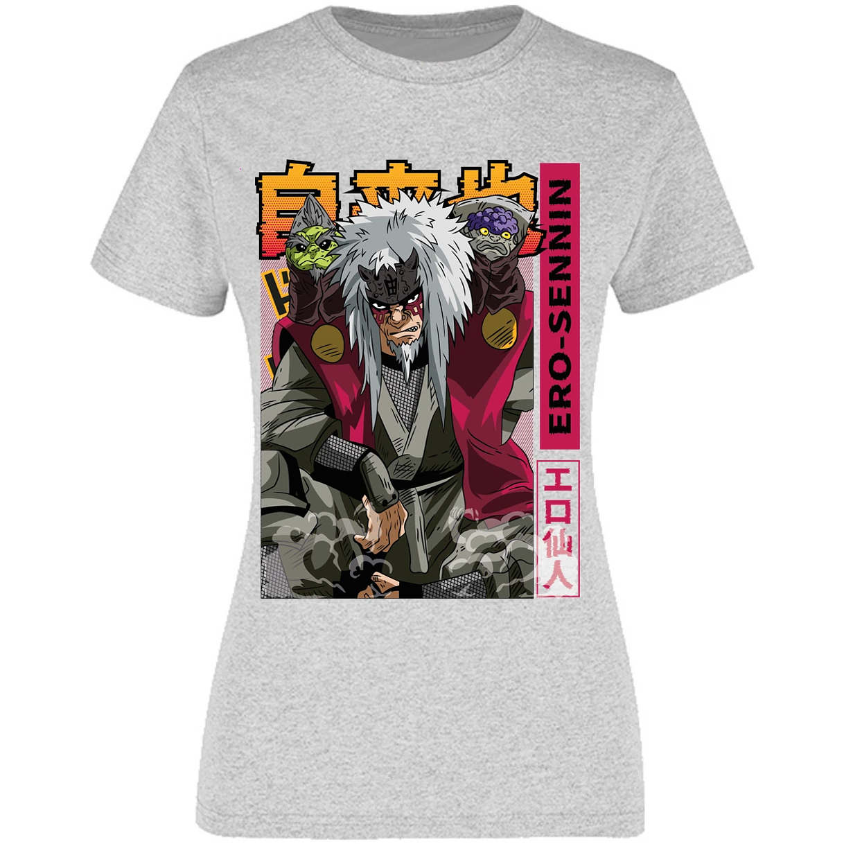 Blusa Naruto Jiraiya Diseo Blusa para Mujer 13