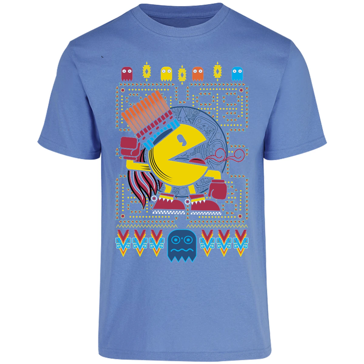Playera Pacman Pacman Prehispanico para Adulto 8