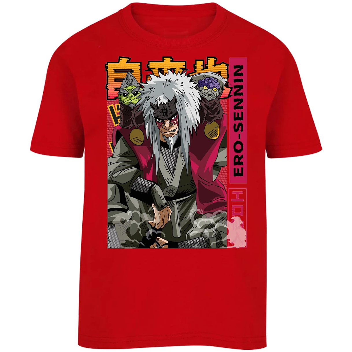 Playera Naruto Jiraiya Diseo para Niño 17