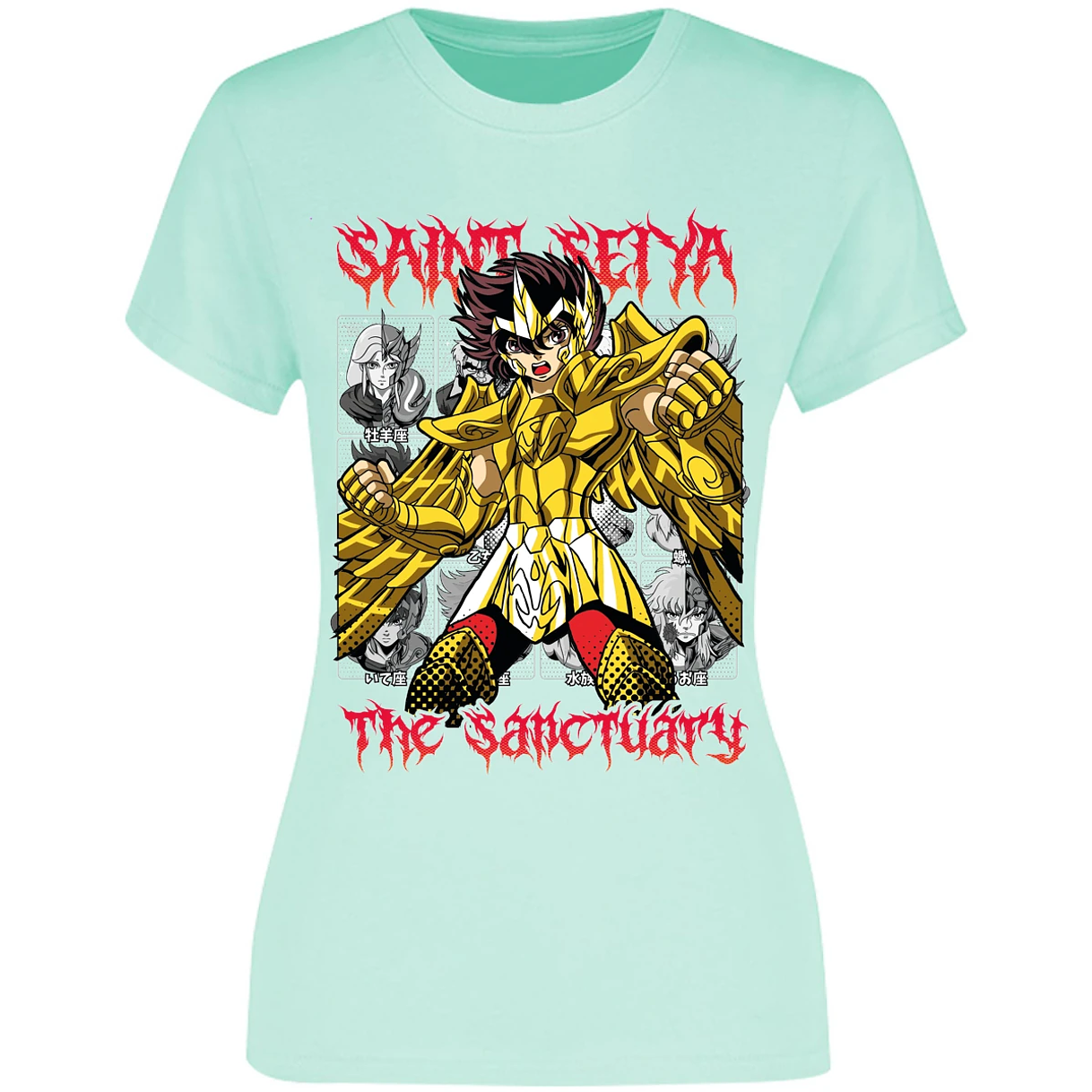 Blusa Saint Seiya Seiya Sagitario Refurbished Blusa para Mujer 6