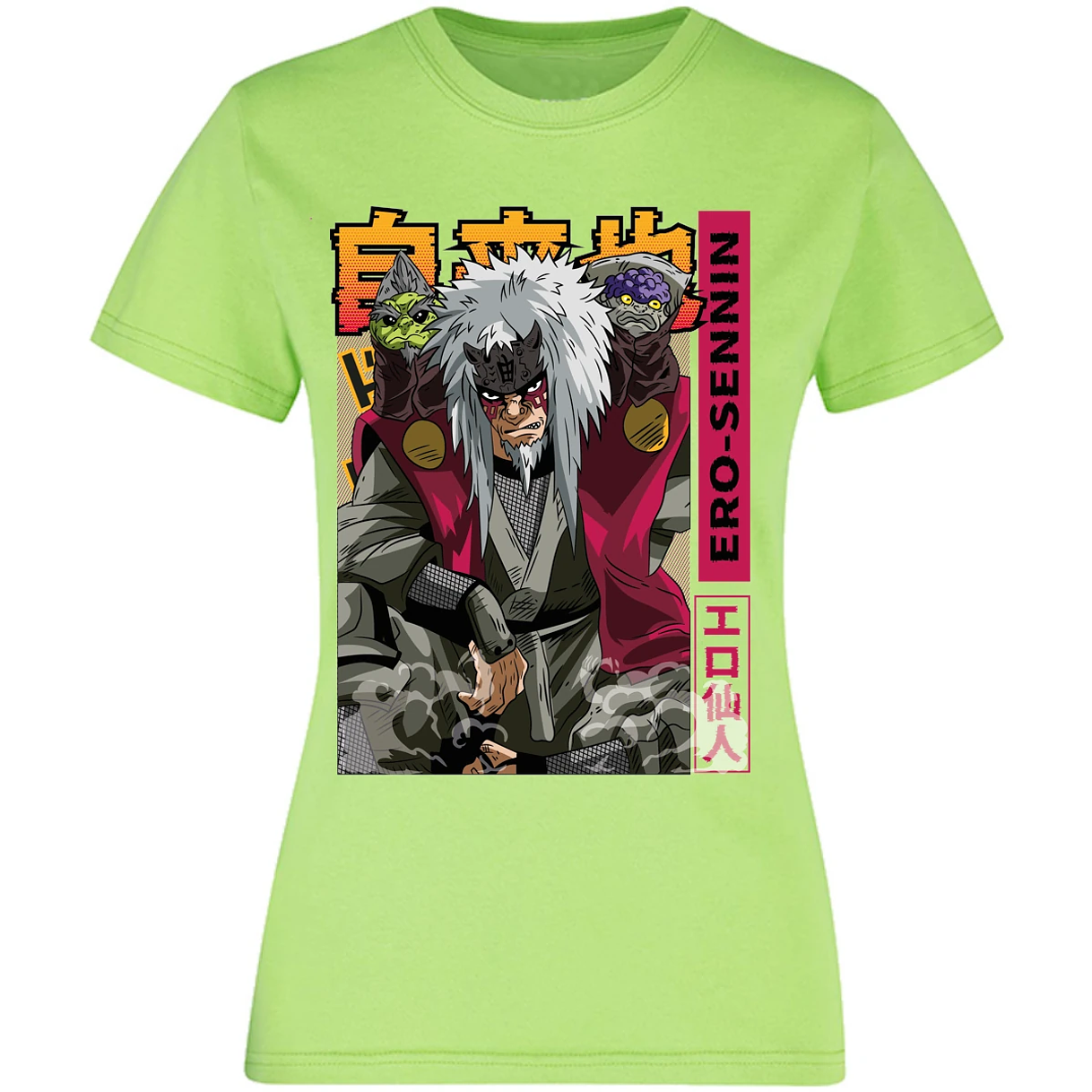 Blusa Naruto Jiraiya Diseo Blusa para Mujer 11