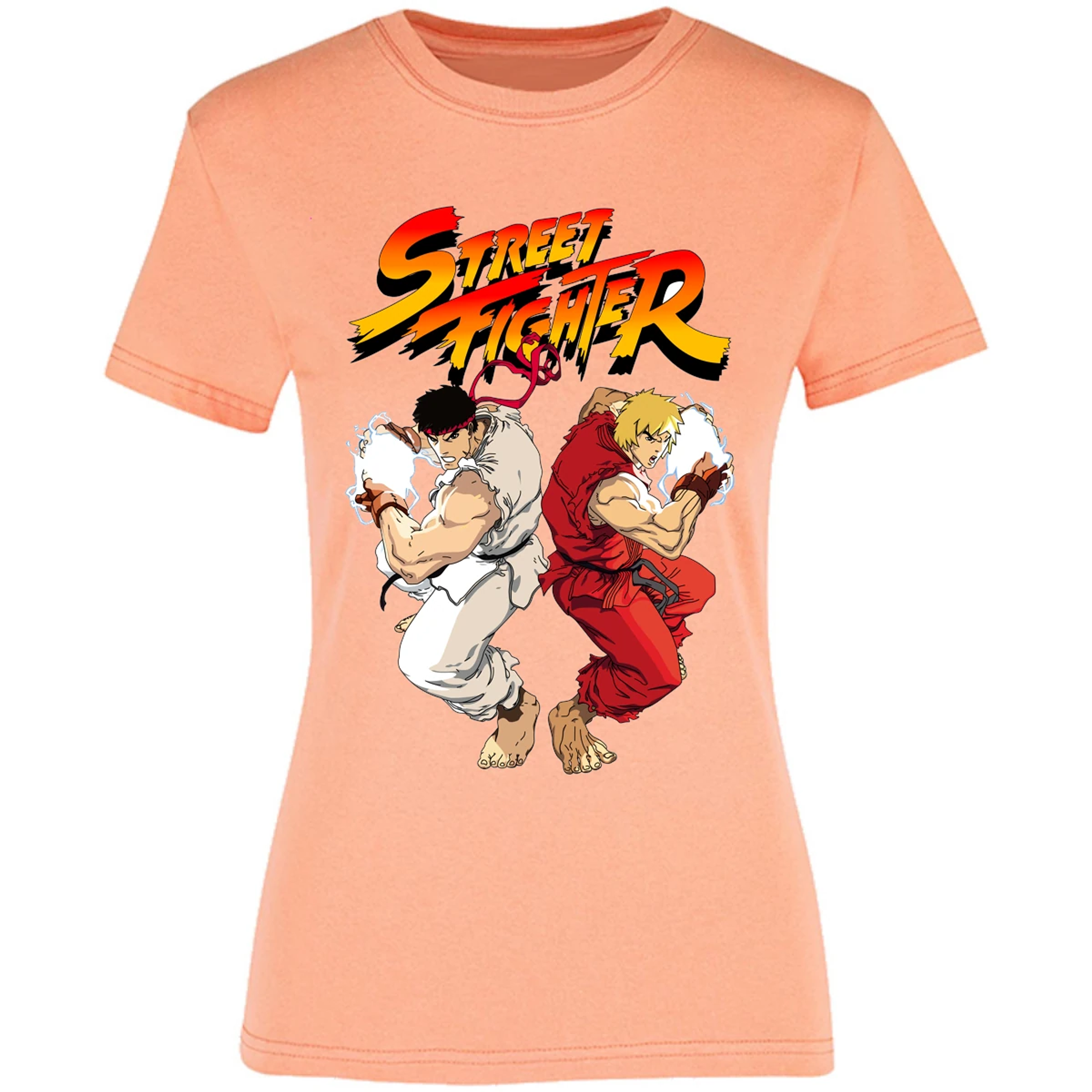Blusa Street Fighter Ryu Y Ken Blusa para Mujer 8