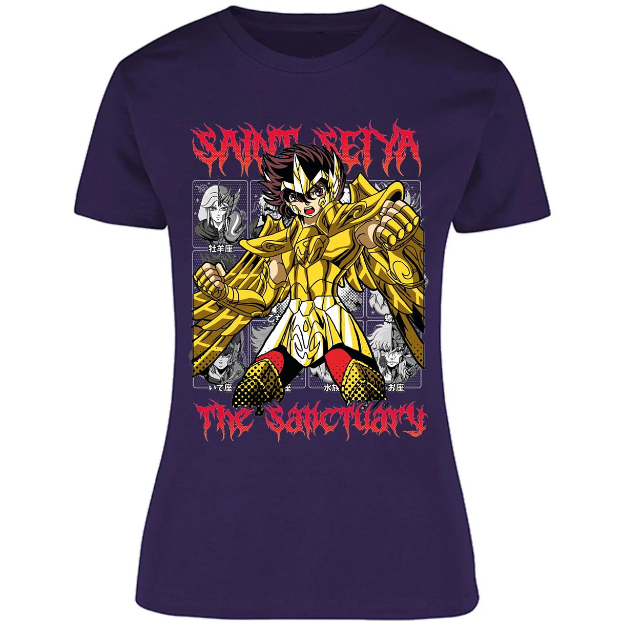 Blusa Saint Seiya Seiya Sagitario Refurbished Blusa para Mujer 11