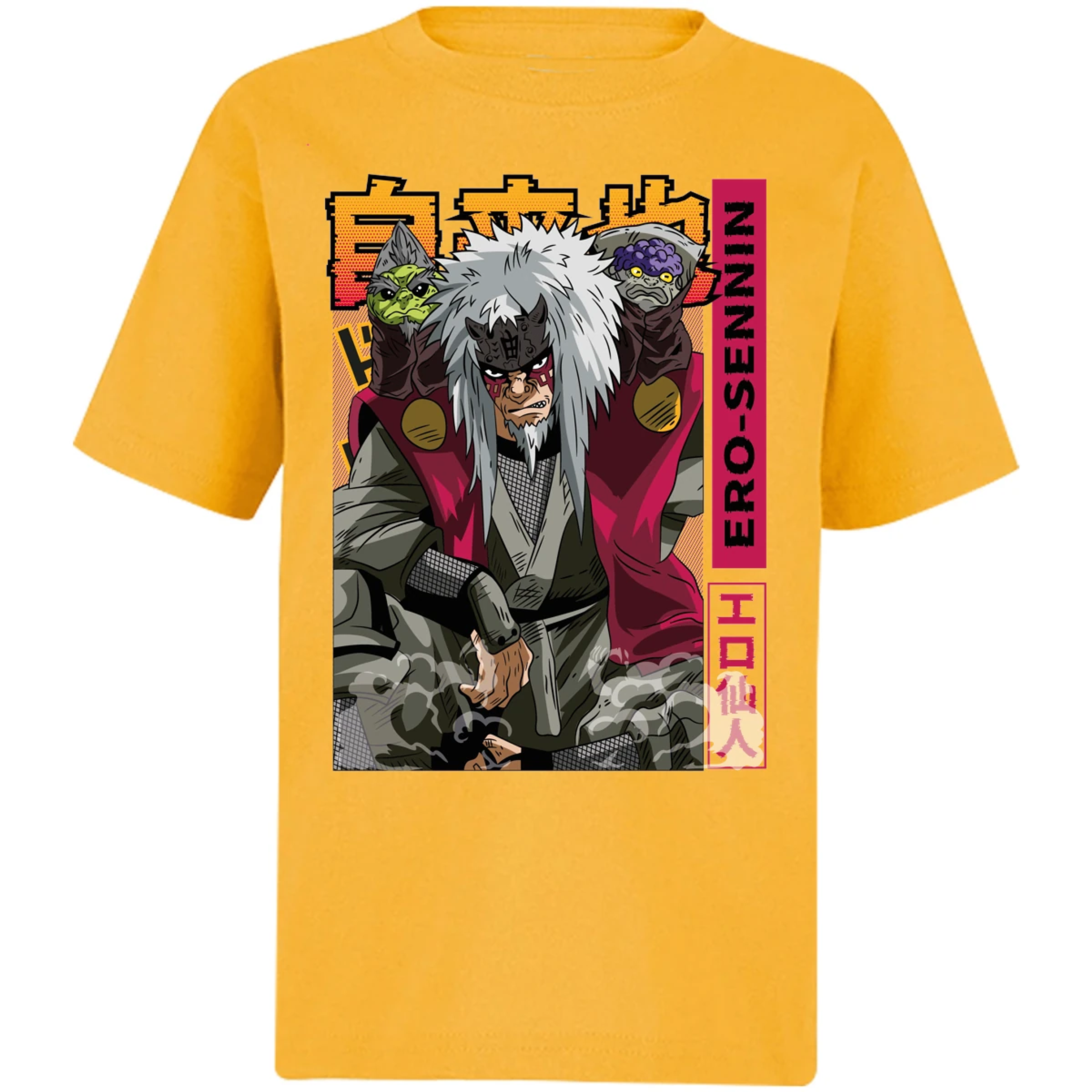 Playera Naruto Jiraiya Diseo para Niño 4
