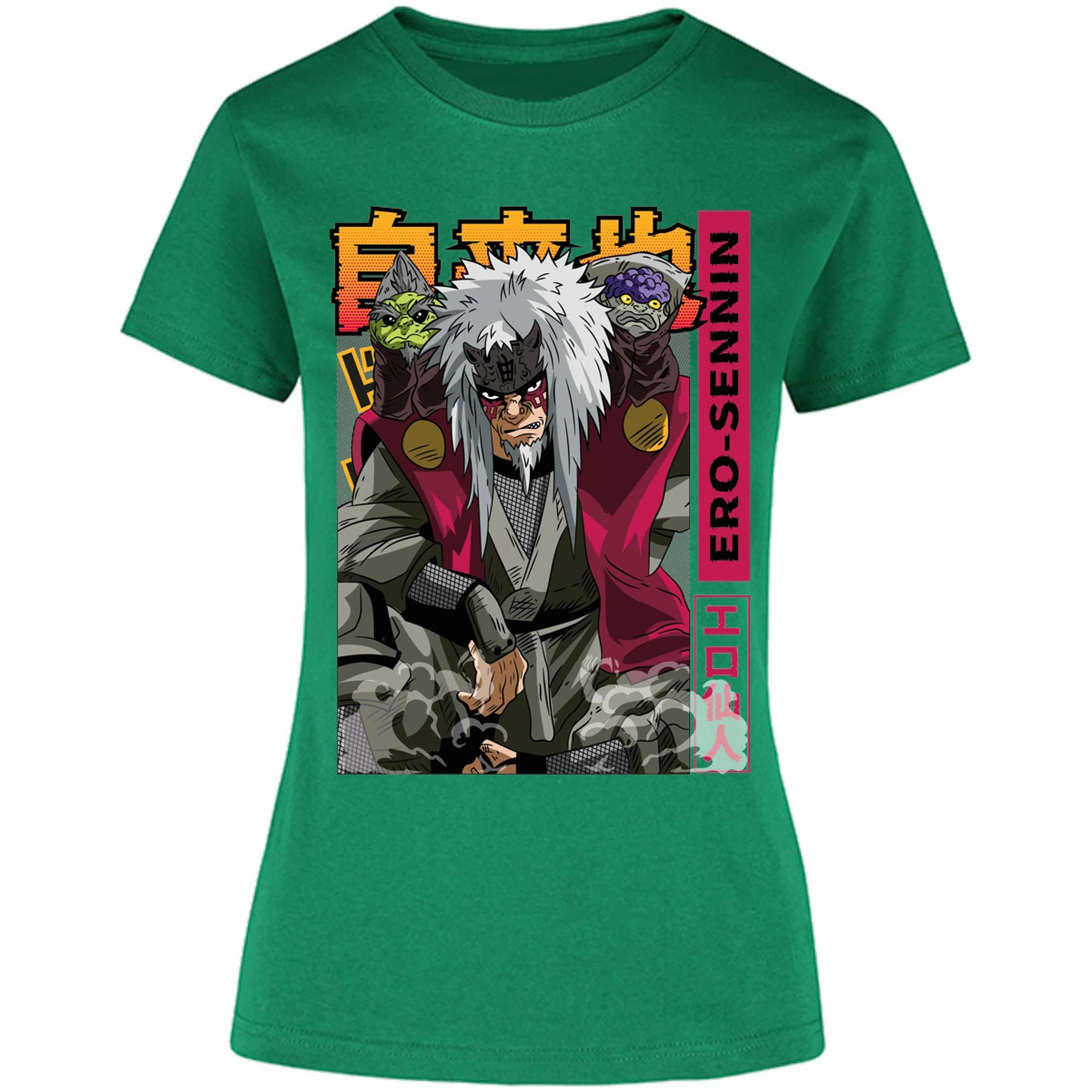 Blusa Naruto Jiraiya Diseo Blusa para Mujer 3