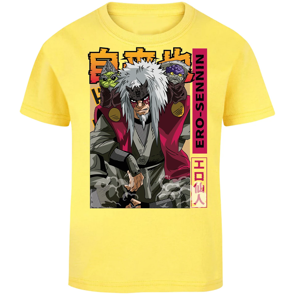 Playera Naruto Jiraiya Diseo para Niño 13