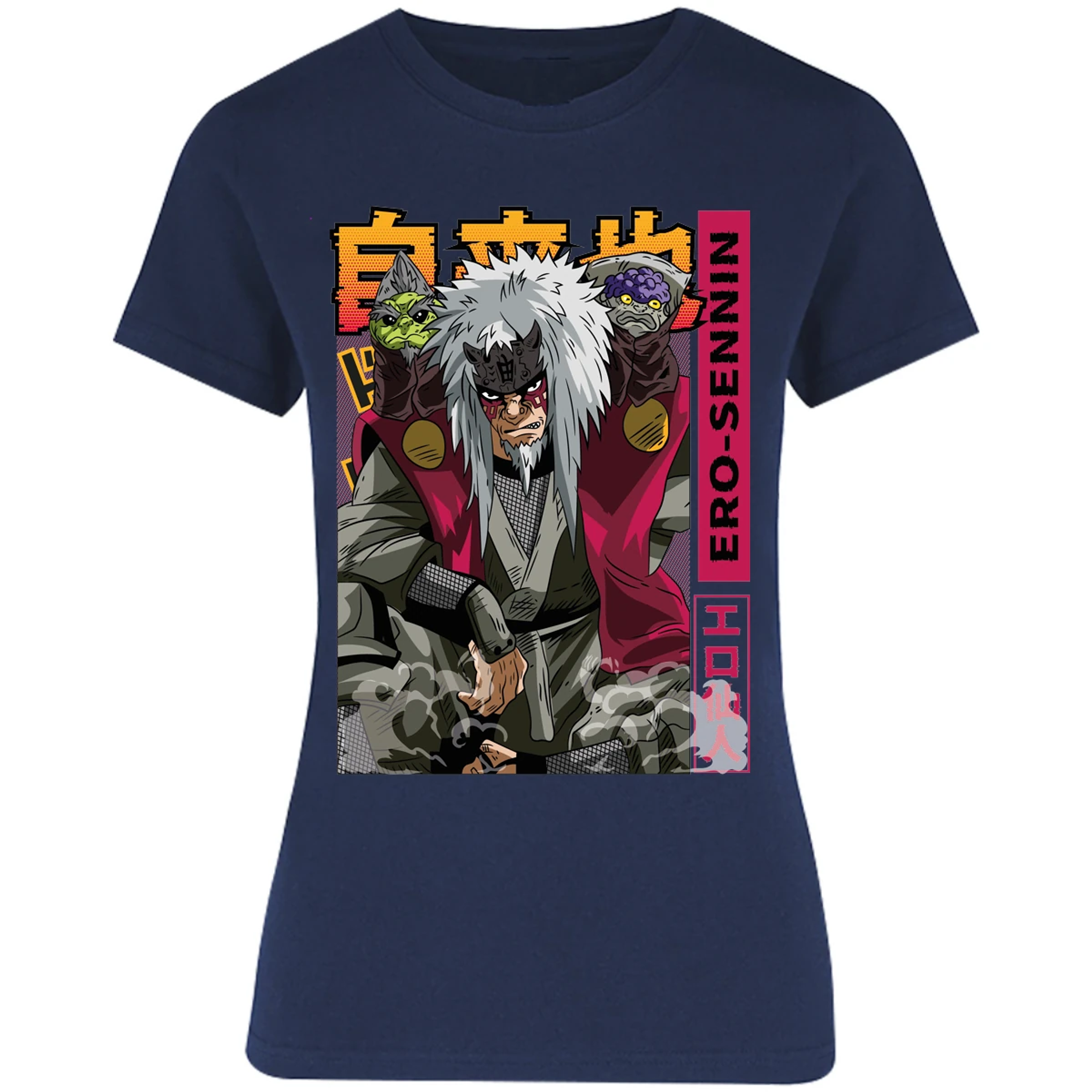 Blusa Naruto Jiraiya Diseo Blusa para Mujer 14