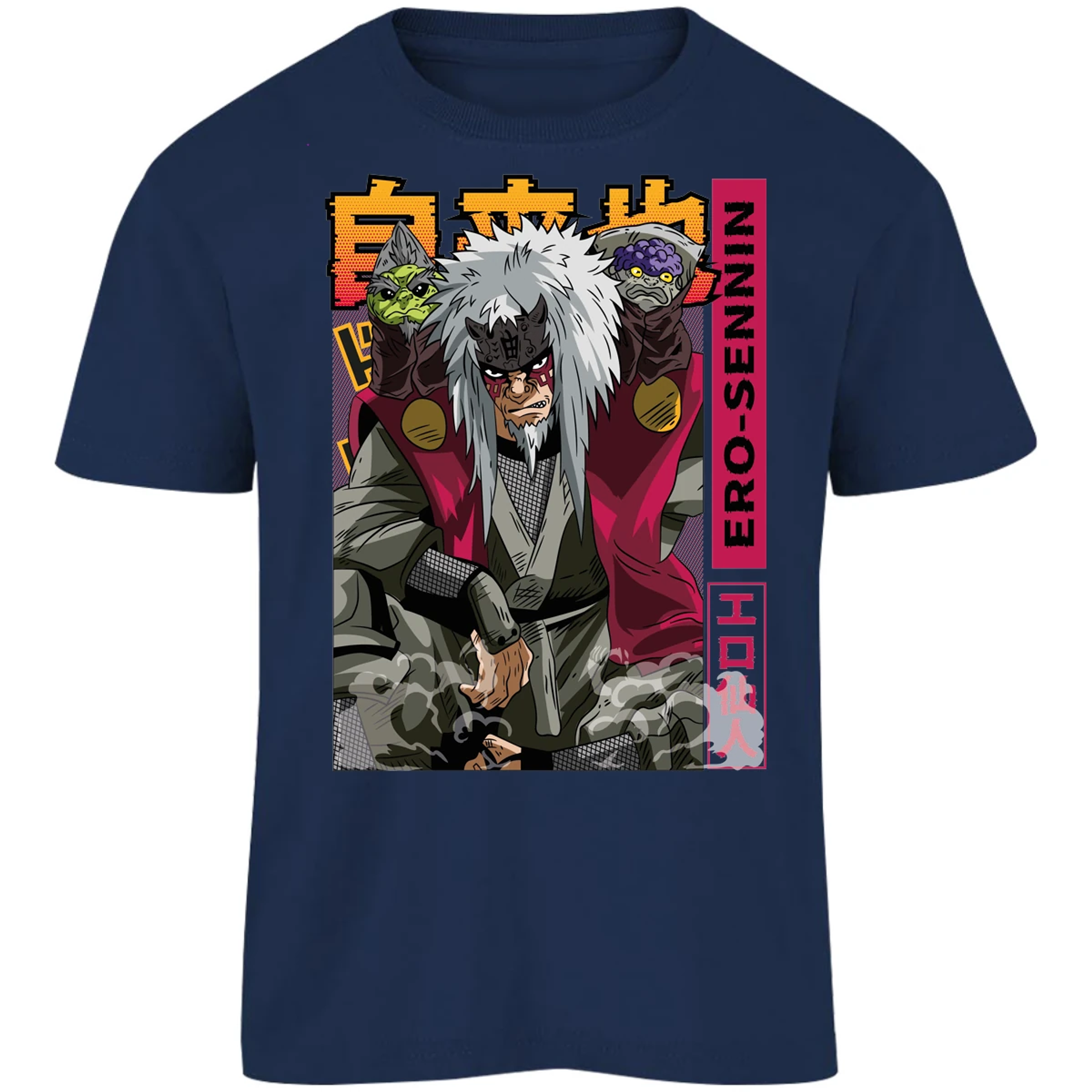 Playera Naruto Jiraiya Diseo para Niño 10