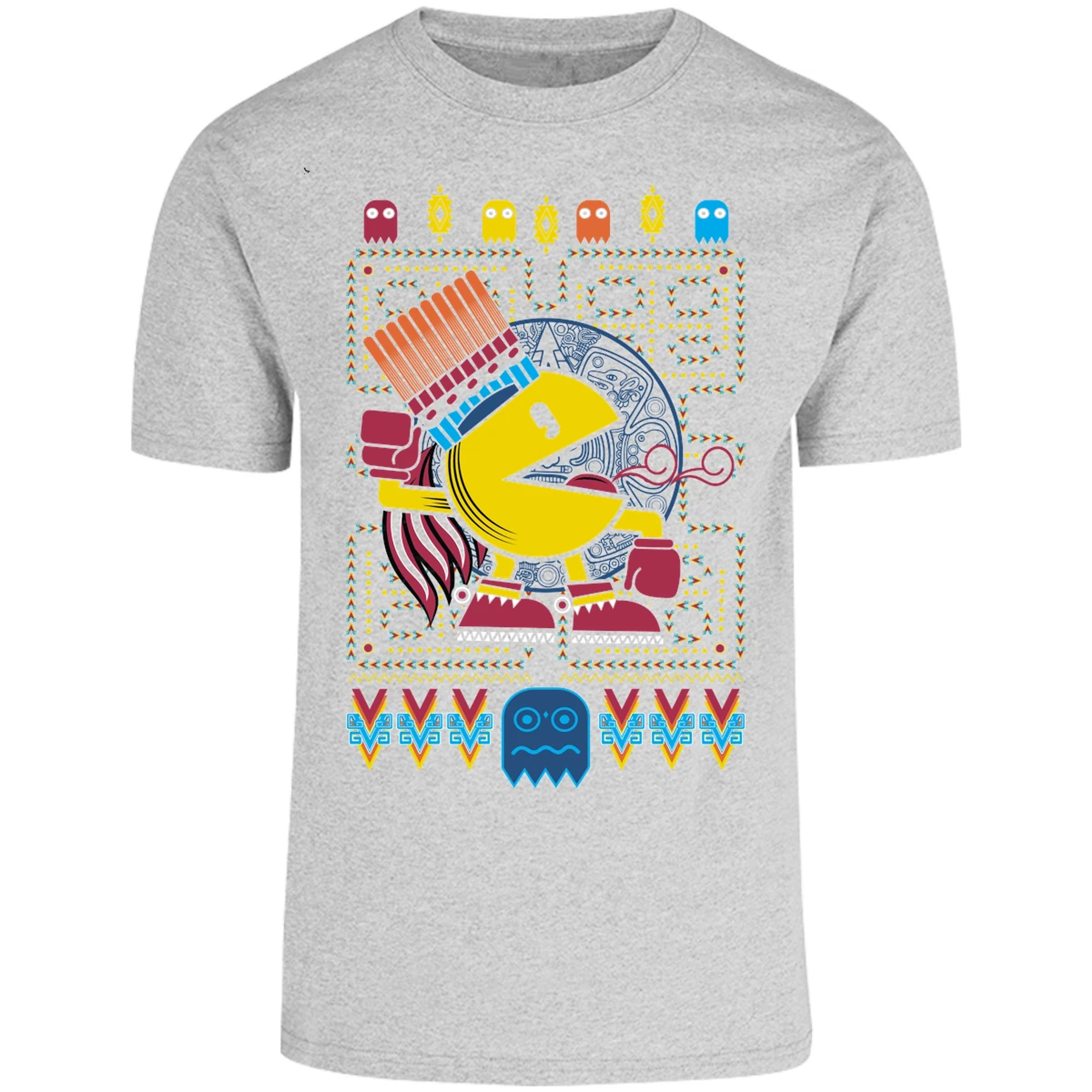 Playera Pacman Pacman Prehispanico para Adulto 4
