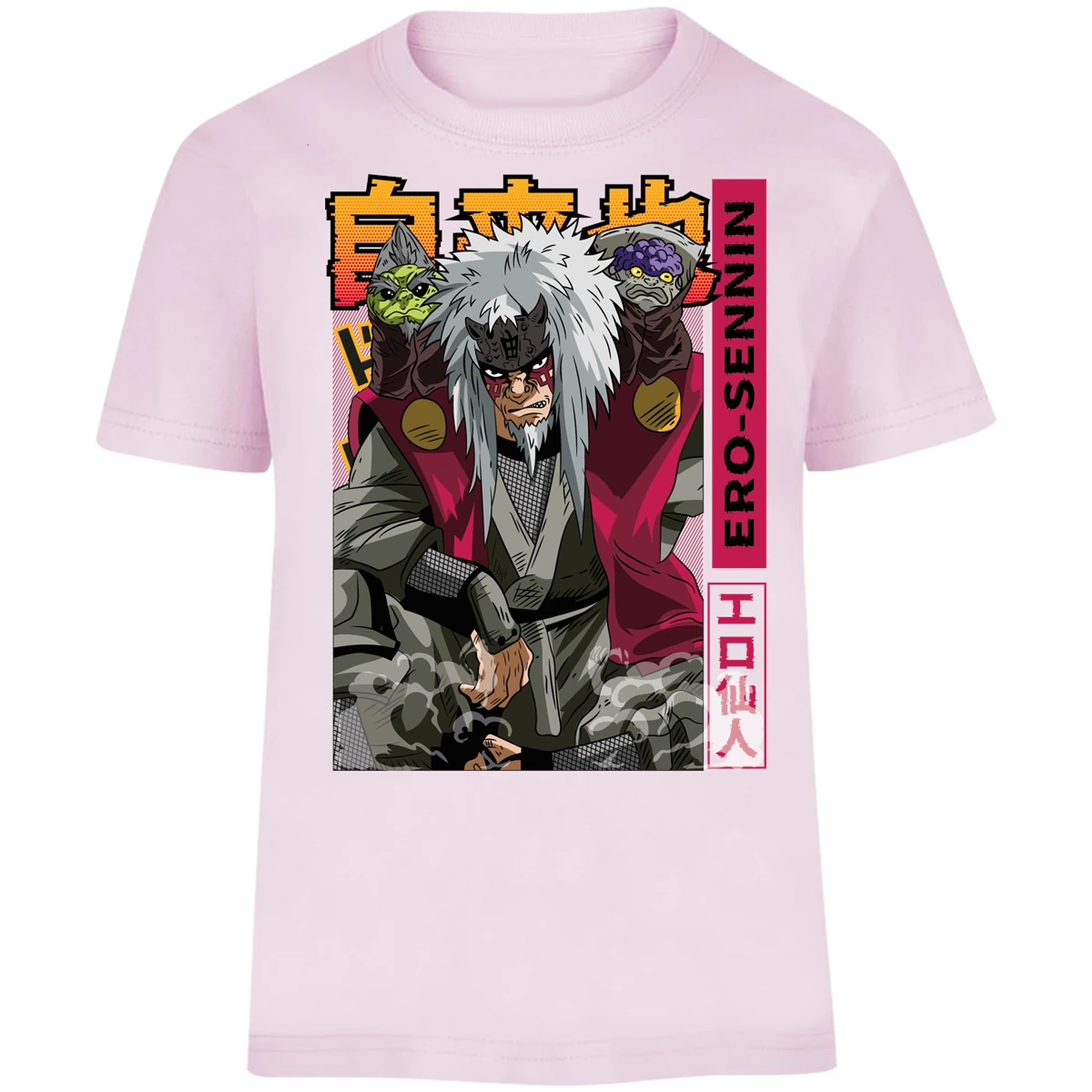 Playera Naruto Jiraiya Diseo para Niño 15