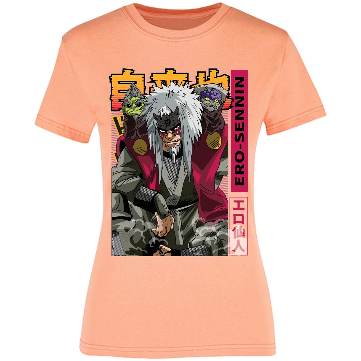 Blusa Naruto Jiraiya Diseo Blusa para Mujer 6