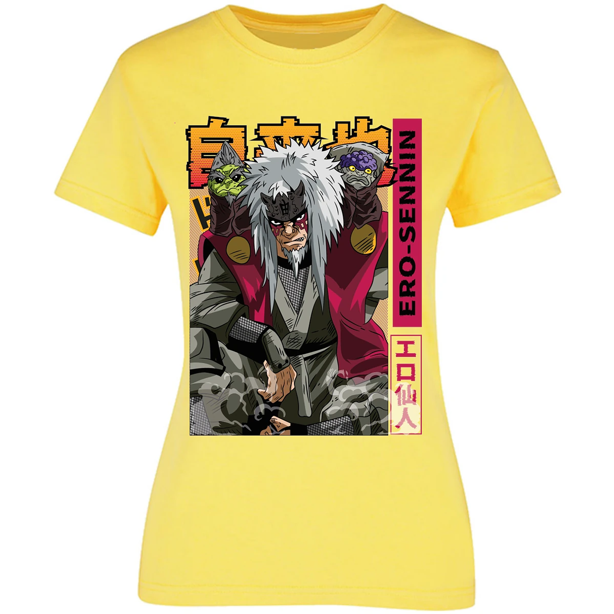 Blusa Naruto Jiraiya Diseo Blusa para Mujer 10