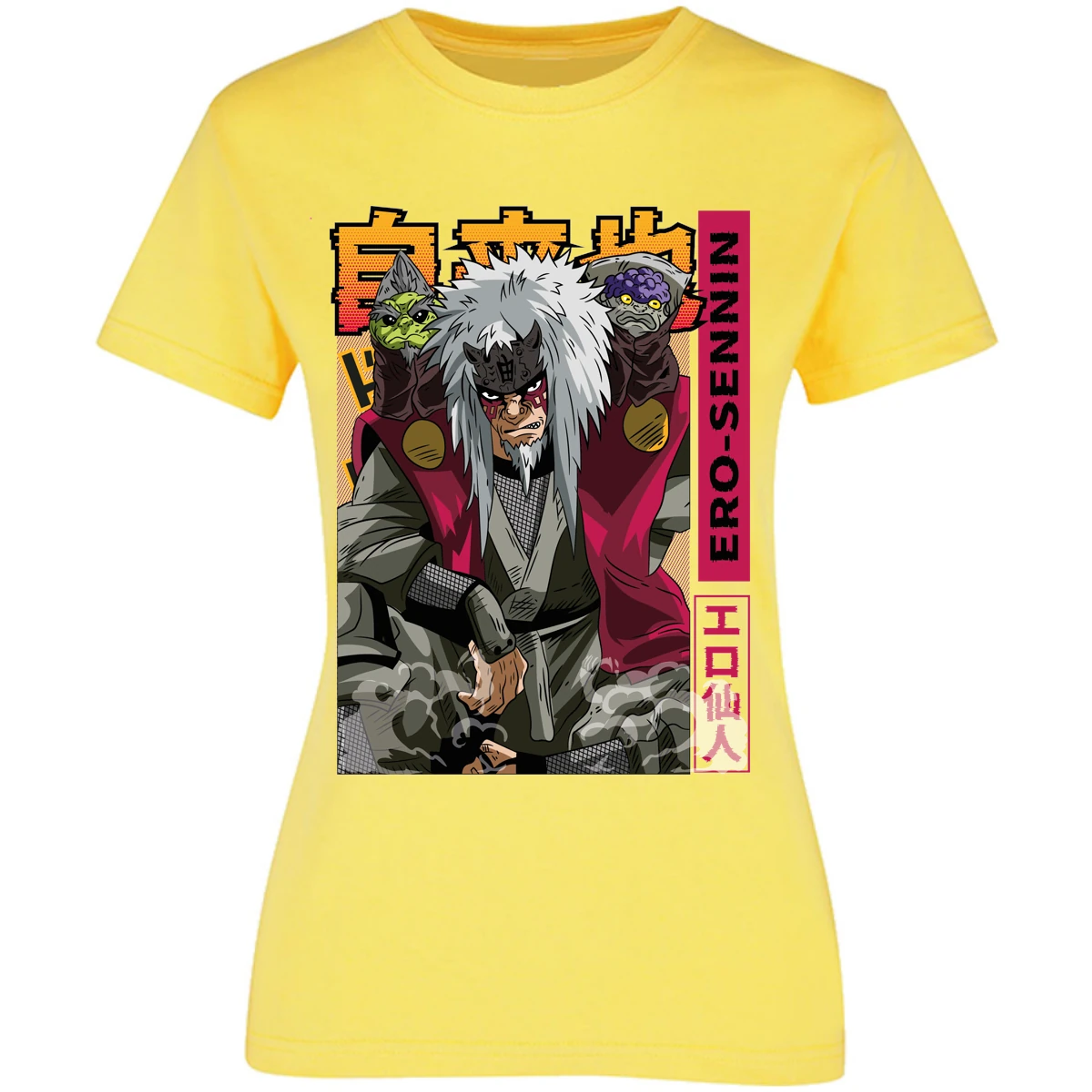 Blusa Naruto Jiraiya Diseo Blusa para Mujer 10