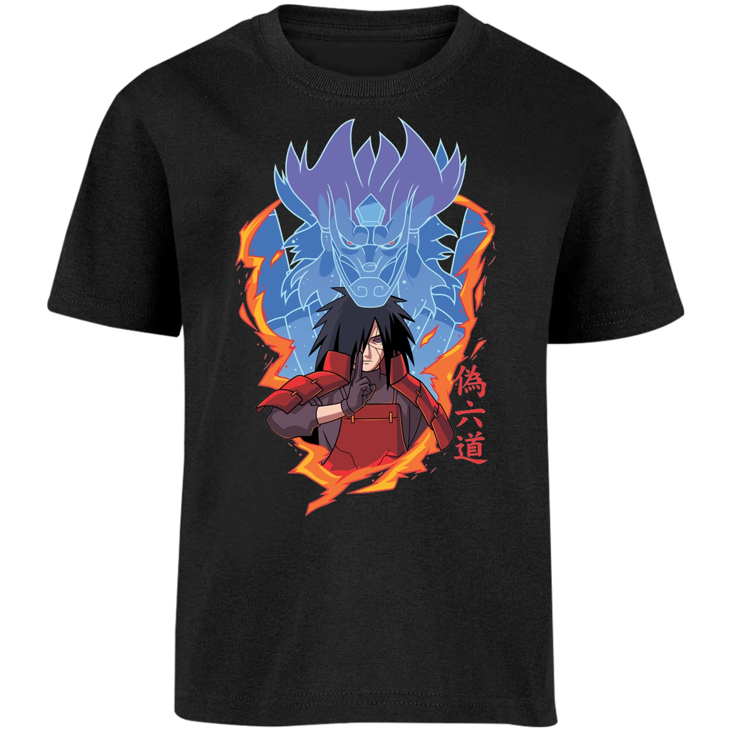Playera Naruto Madara Anime para Niño 8