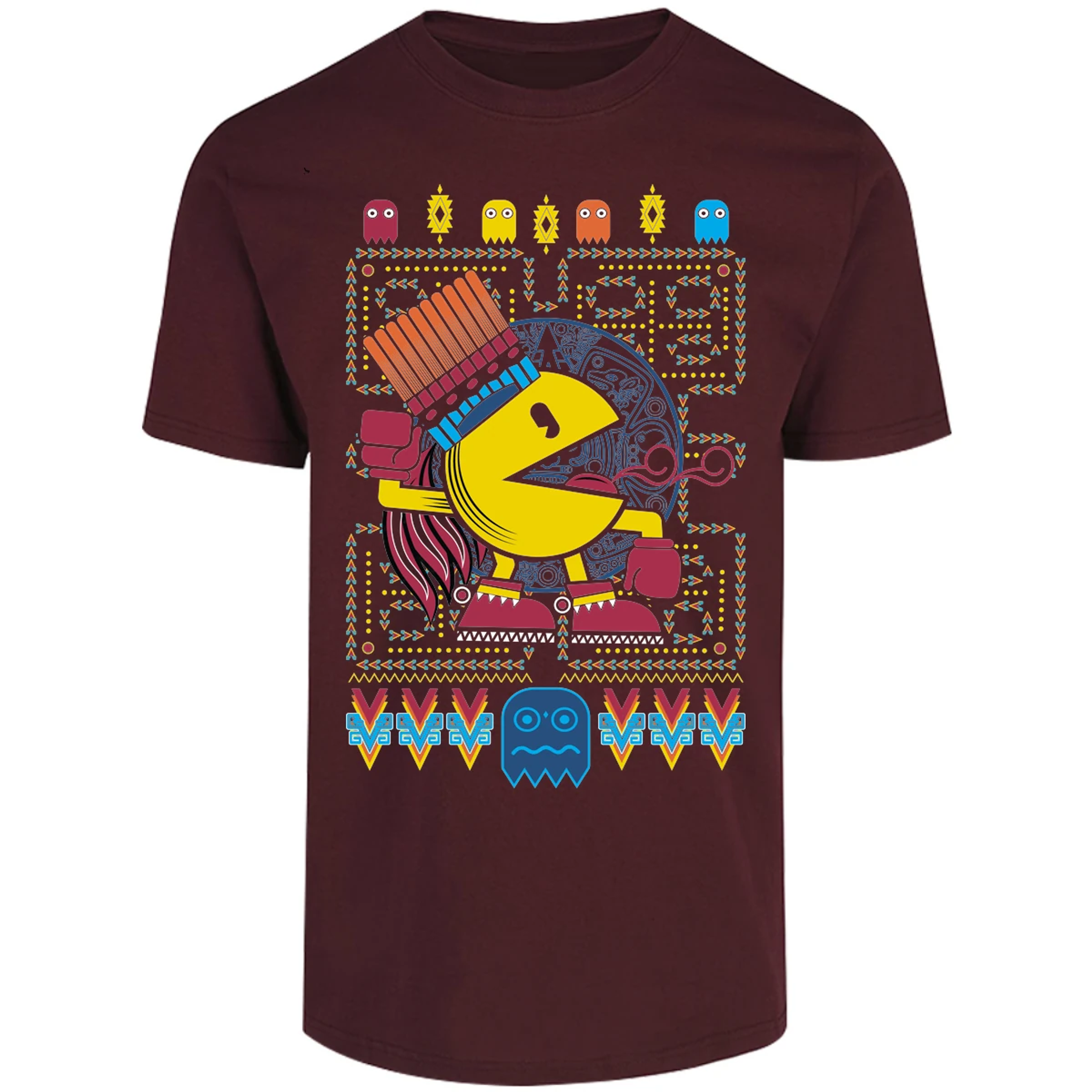 Playera Pacman Pacman Prehispanico para Adulto 21