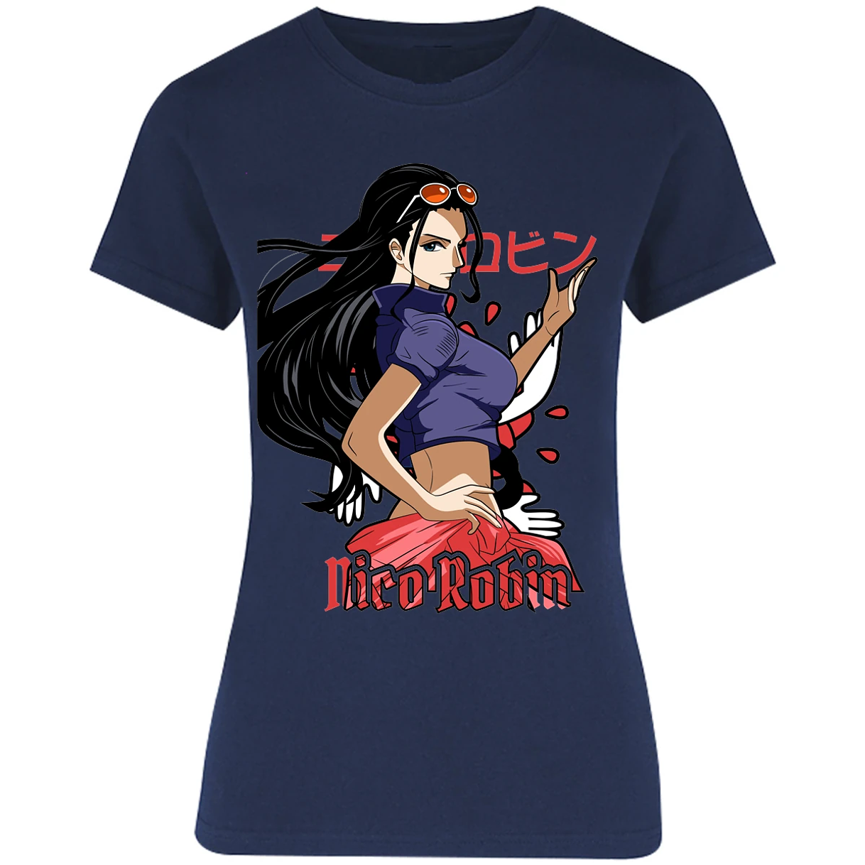 Blusa One Piece Nico Robin Blusa para Mujer 39