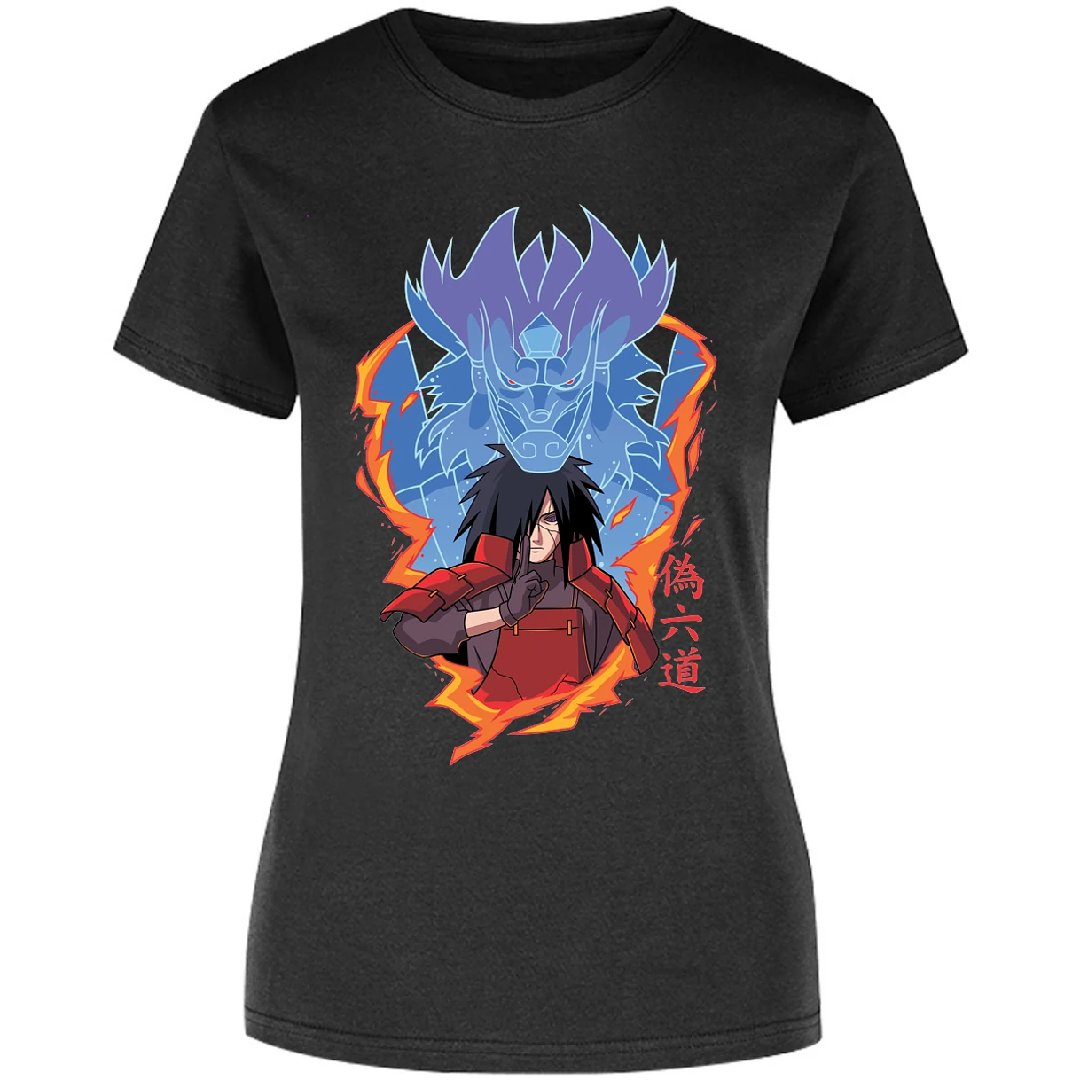 Blusa Naruto Madara Anime Blusa para Mujer 7