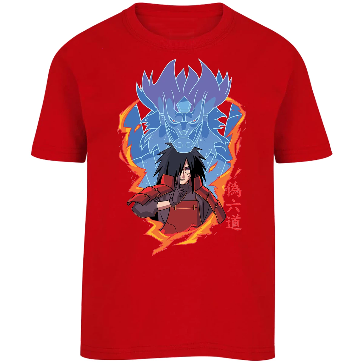 Playera Naruto Madara Anime para Niño 11
