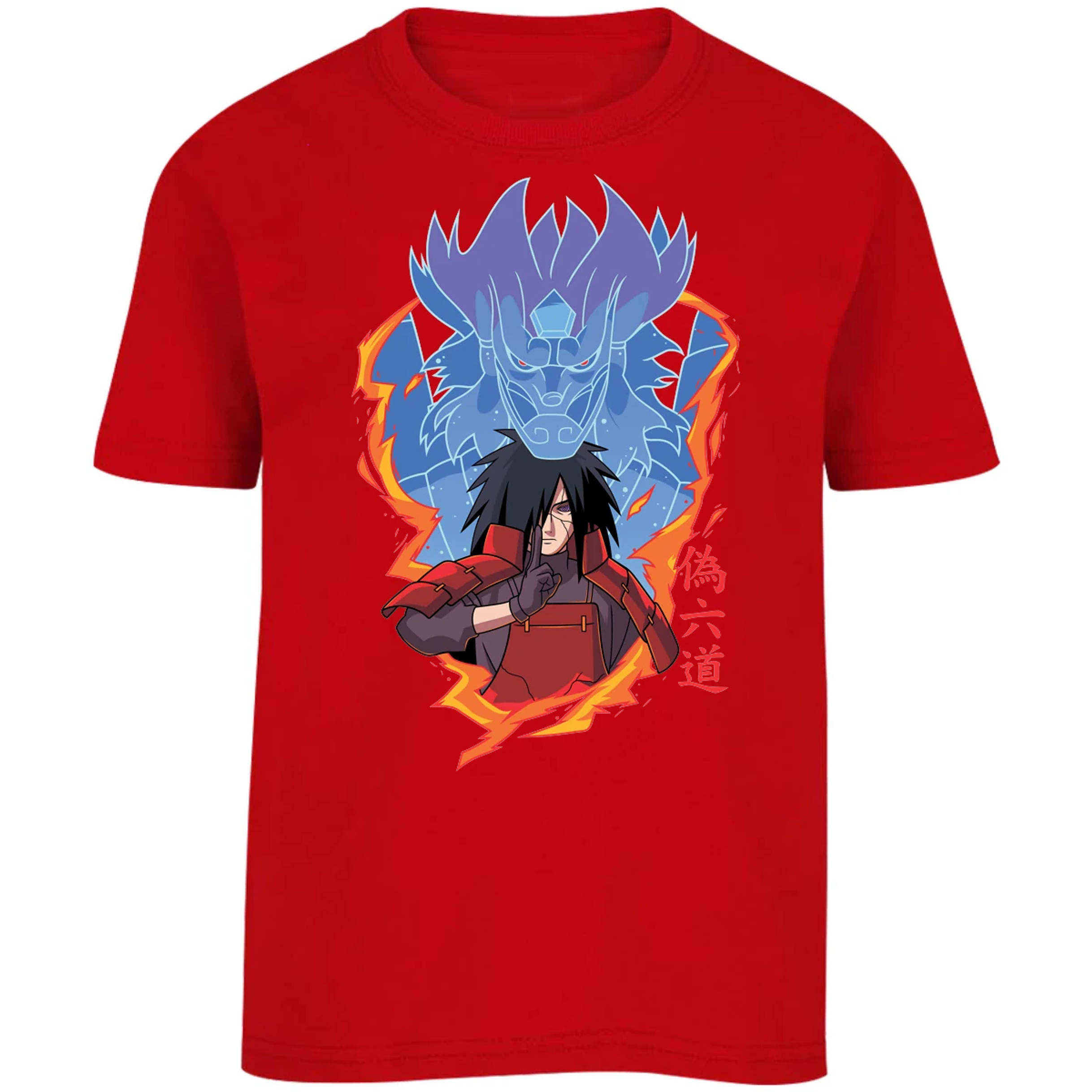 Playera Naruto Madara Anime para Niño 11