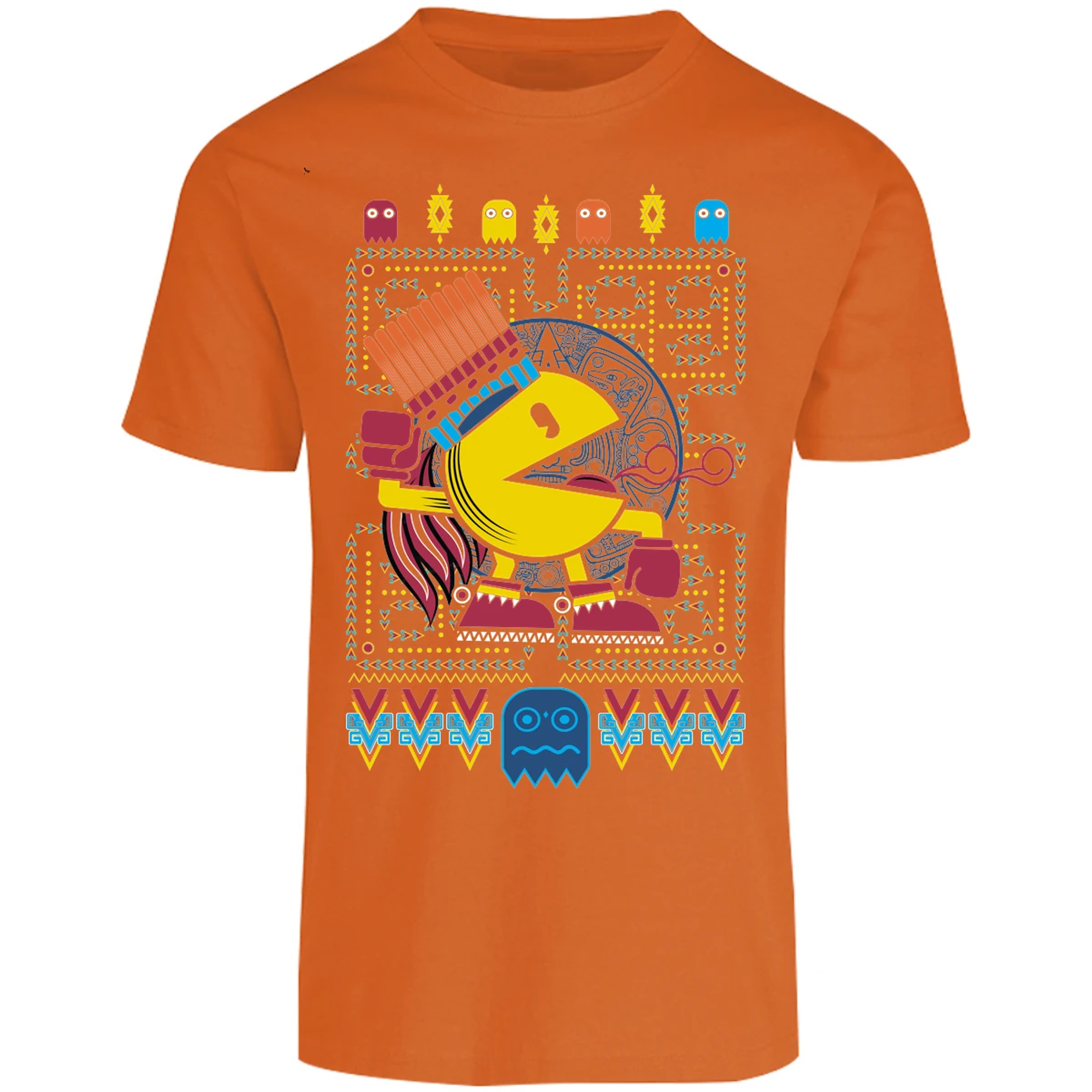 Playera Pacman Pacman Prehispanico para Adulto 1