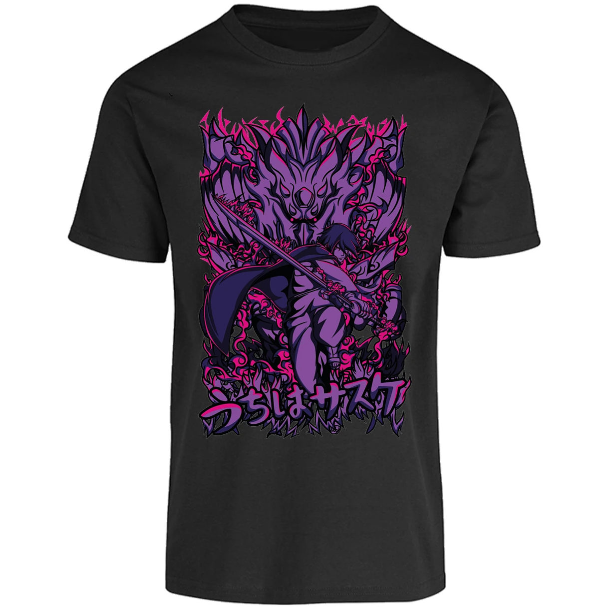 Playera Naruto Sasuke para Adulto 8