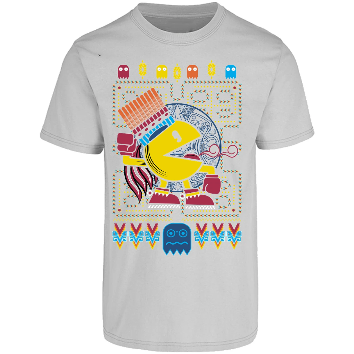 Playera Pacman Pacman Prehispanico para Adulto 9