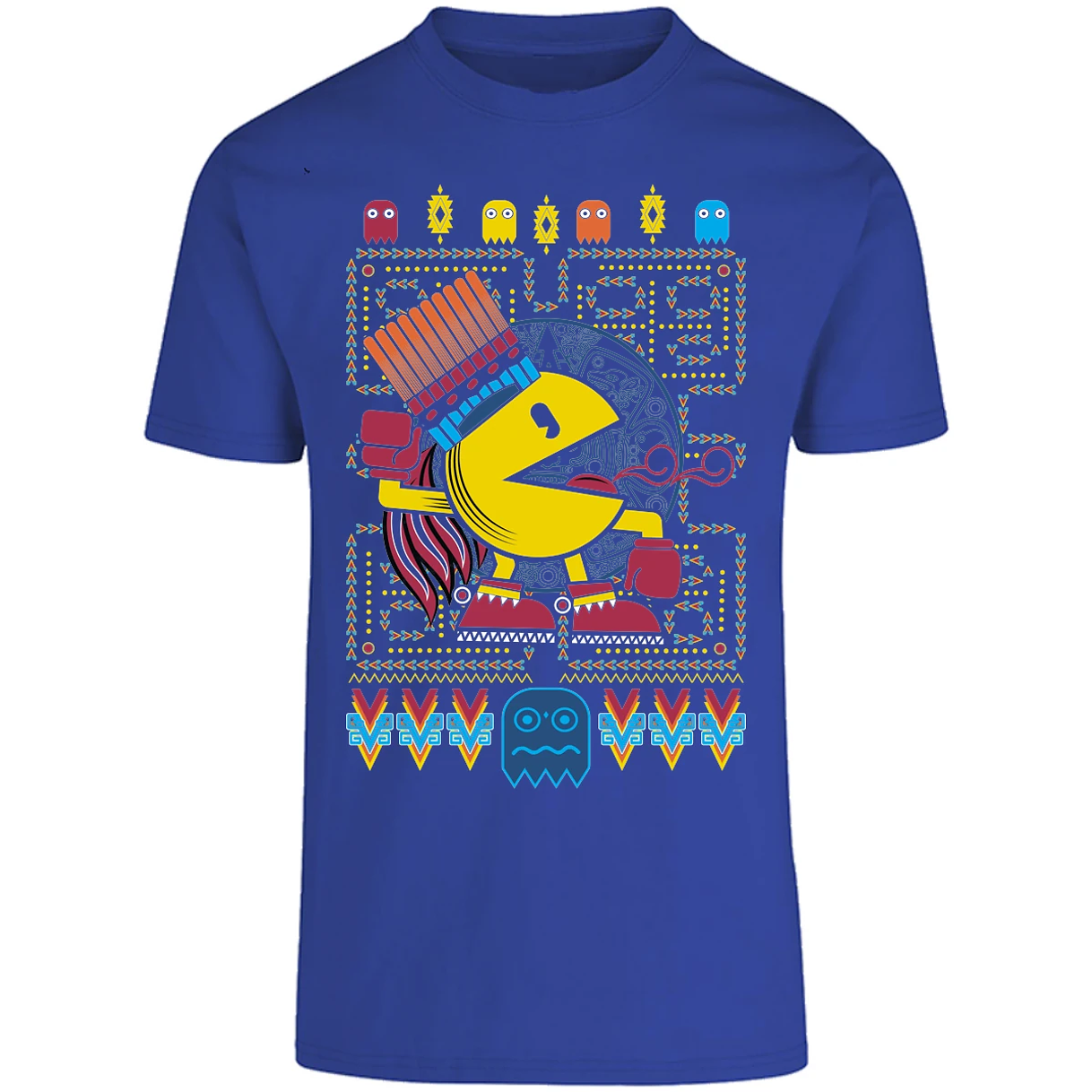 Playera Pacman Pacman Prehispanico para Adulto 20