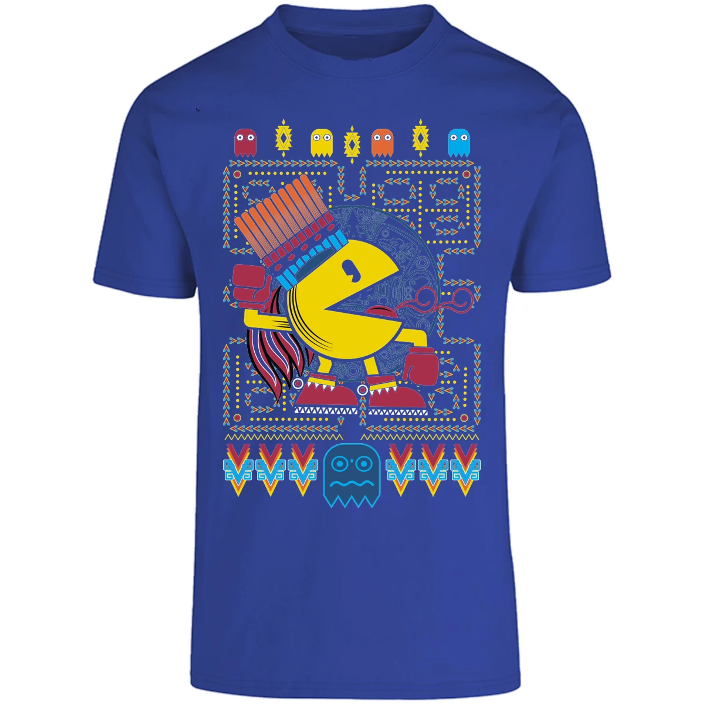 Playera Pacman Pacman Prehispanico para Adulto 20