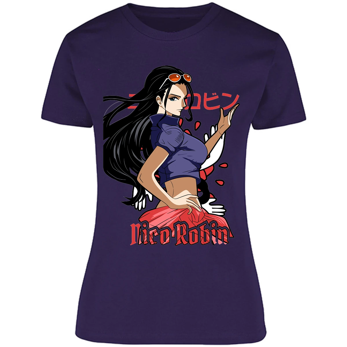 Blusa One Piece Nico Robin Blusa para Mujer 1