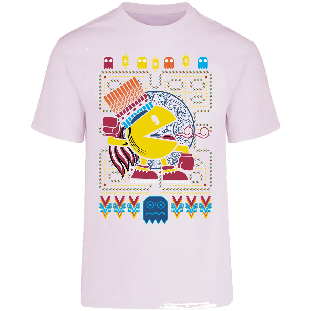 Playera Pacman Pacman Prehispanico para Adulto 24