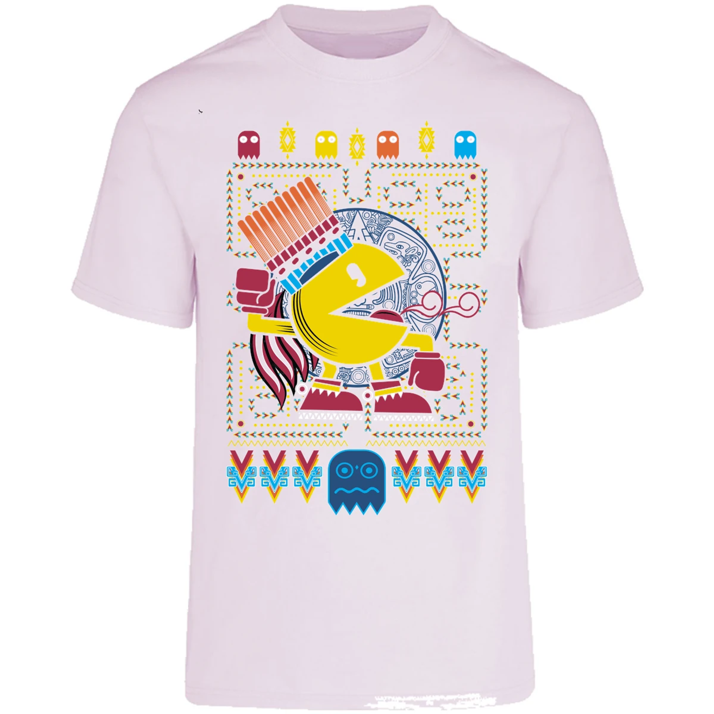 Playera Pacman Pacman Prehispanico para Adulto 24