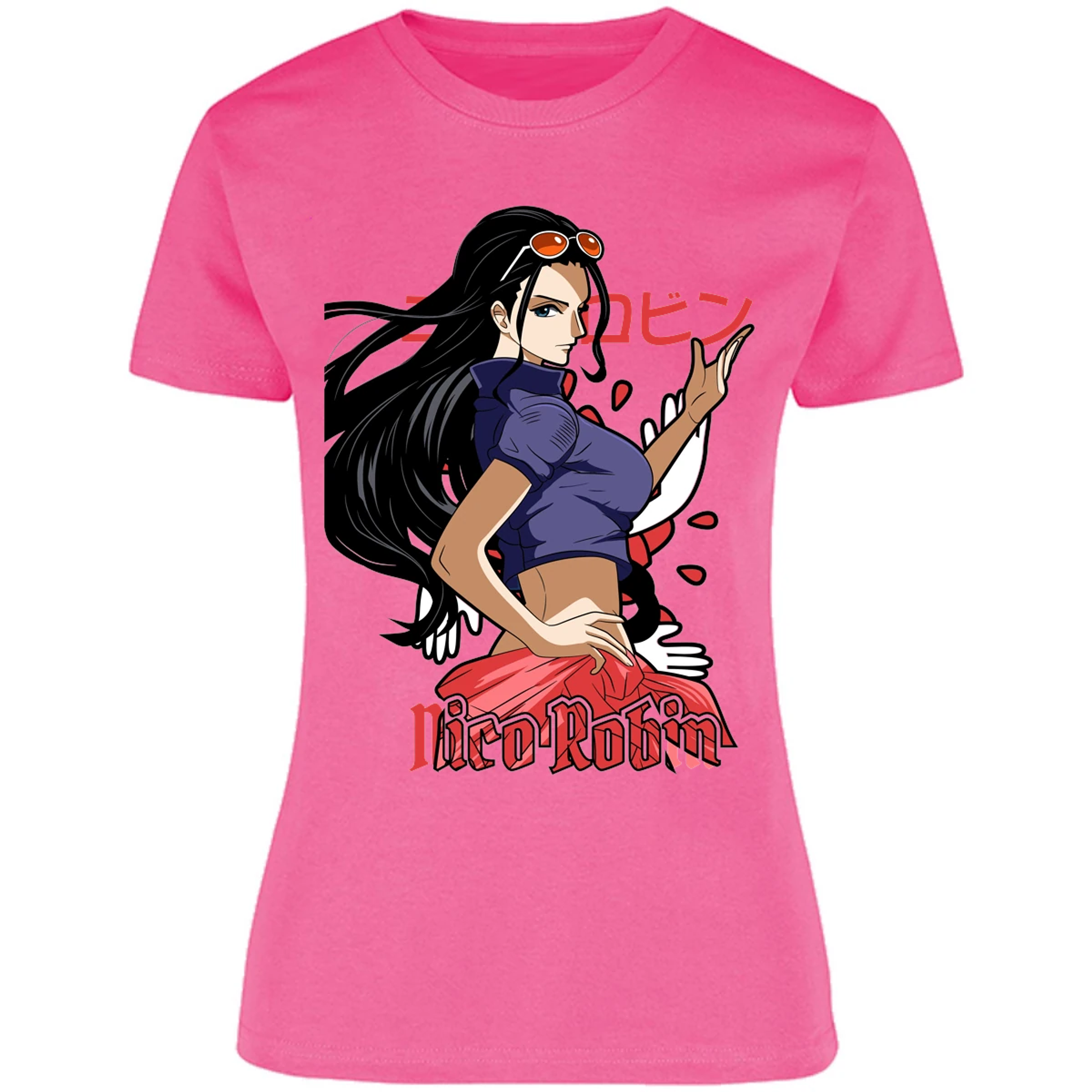 Blusa One Piece Nico Robin Blusa para Mujer 46