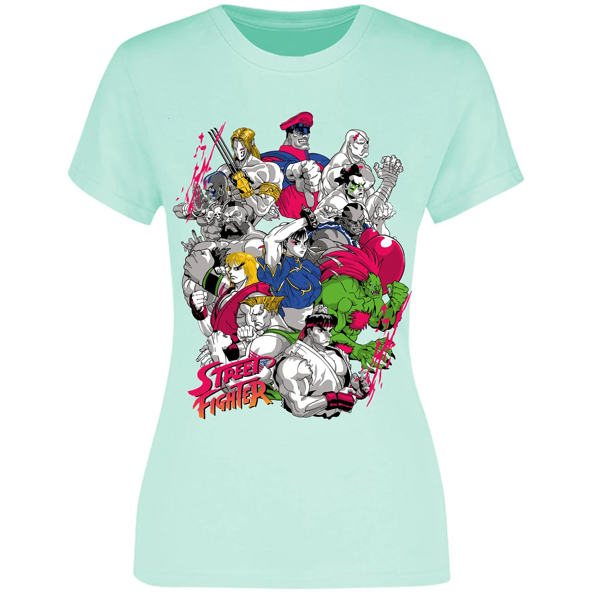 Blusa Street Fighter Street Fighter Blusa para Mujer 14