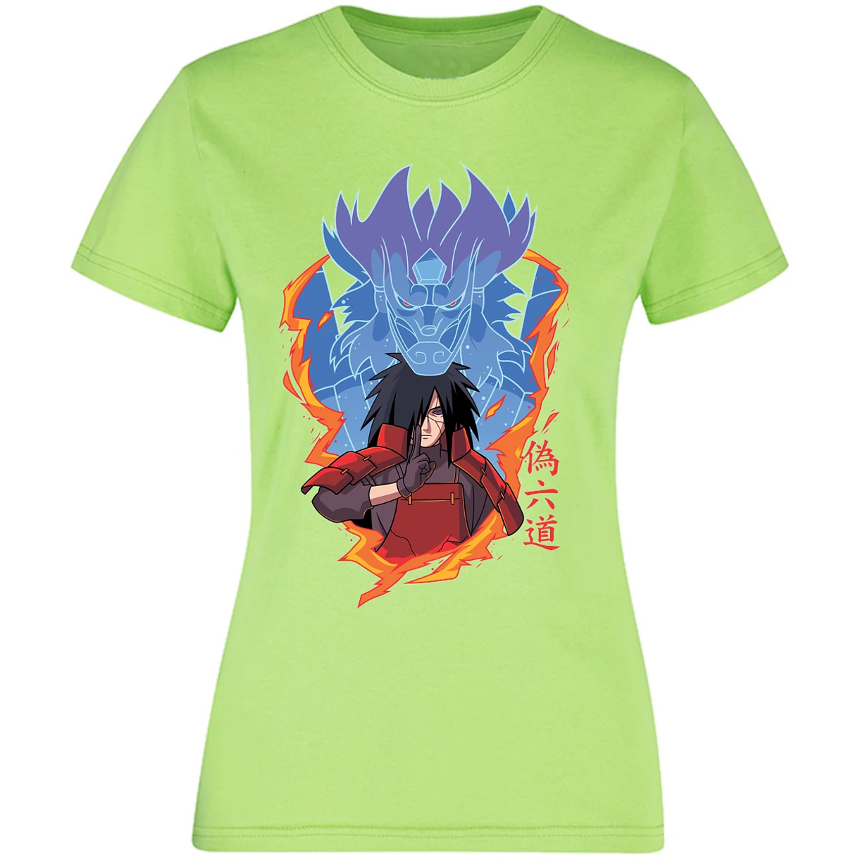 Blusa Naruto Madara Anime Blusa para Mujer 17
